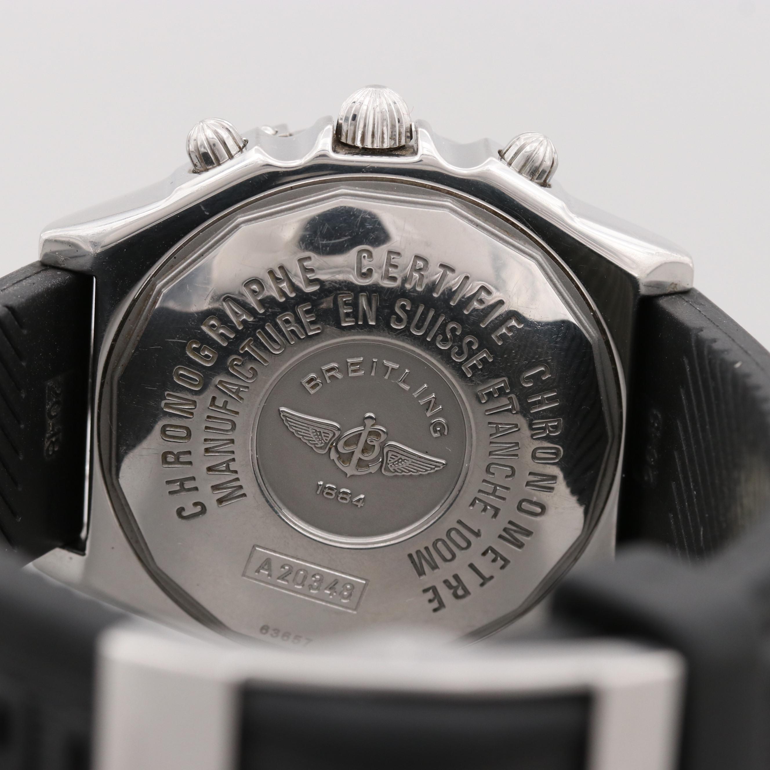 Breitling Chronomat Longitude Stainless Steel Automatic Chronograph Watch