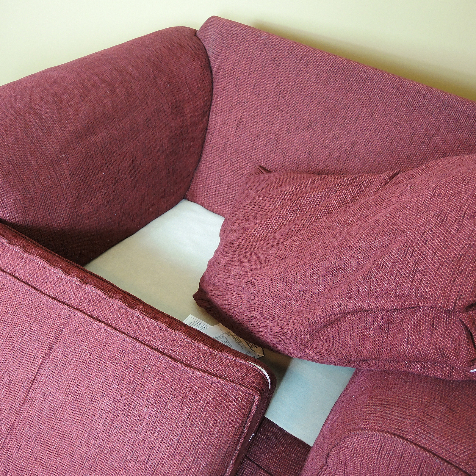 Sofa Express Over Stuffed Armchair and Ottoman