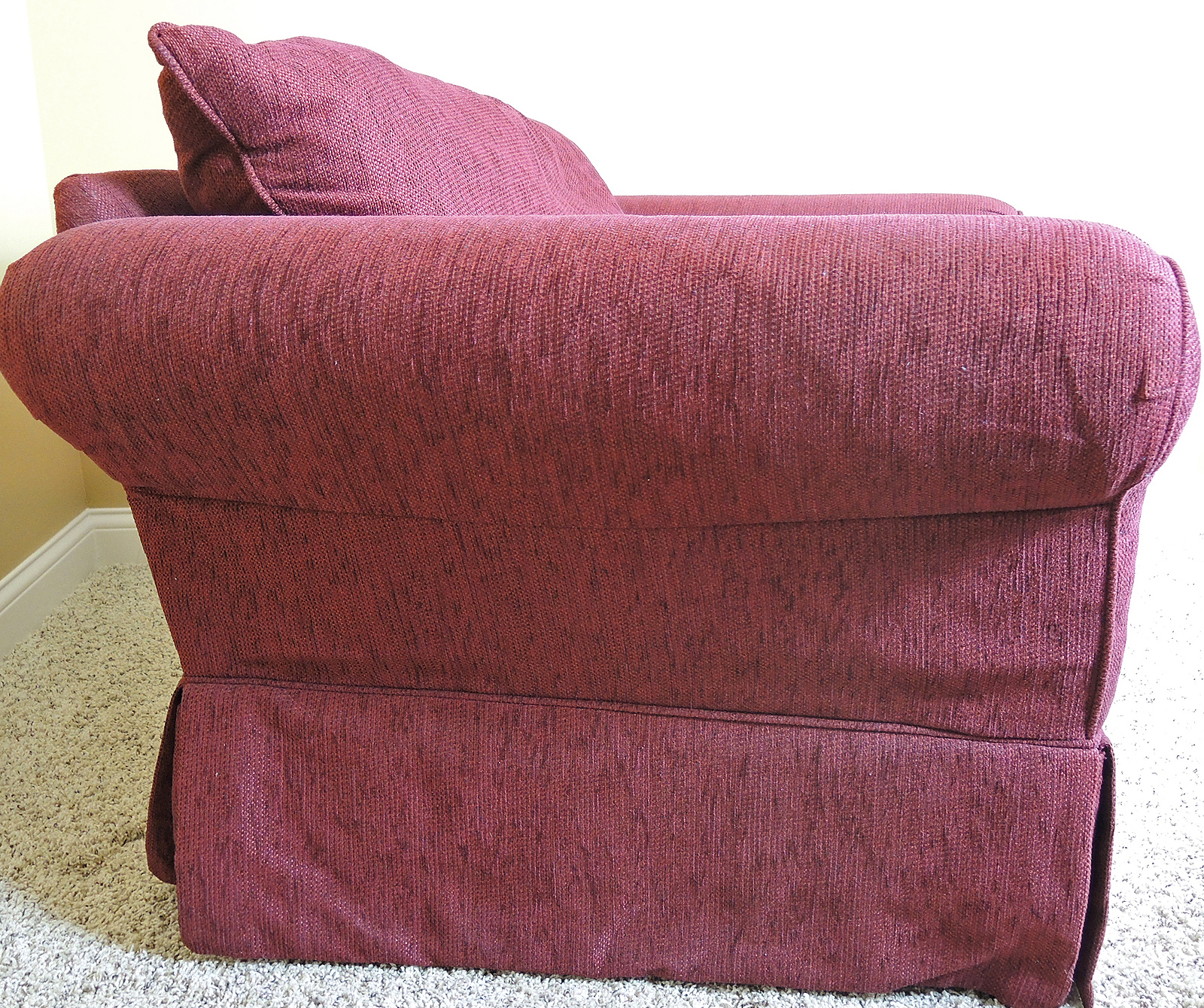 Sofa Express Over Stuffed Armchair and Ottoman