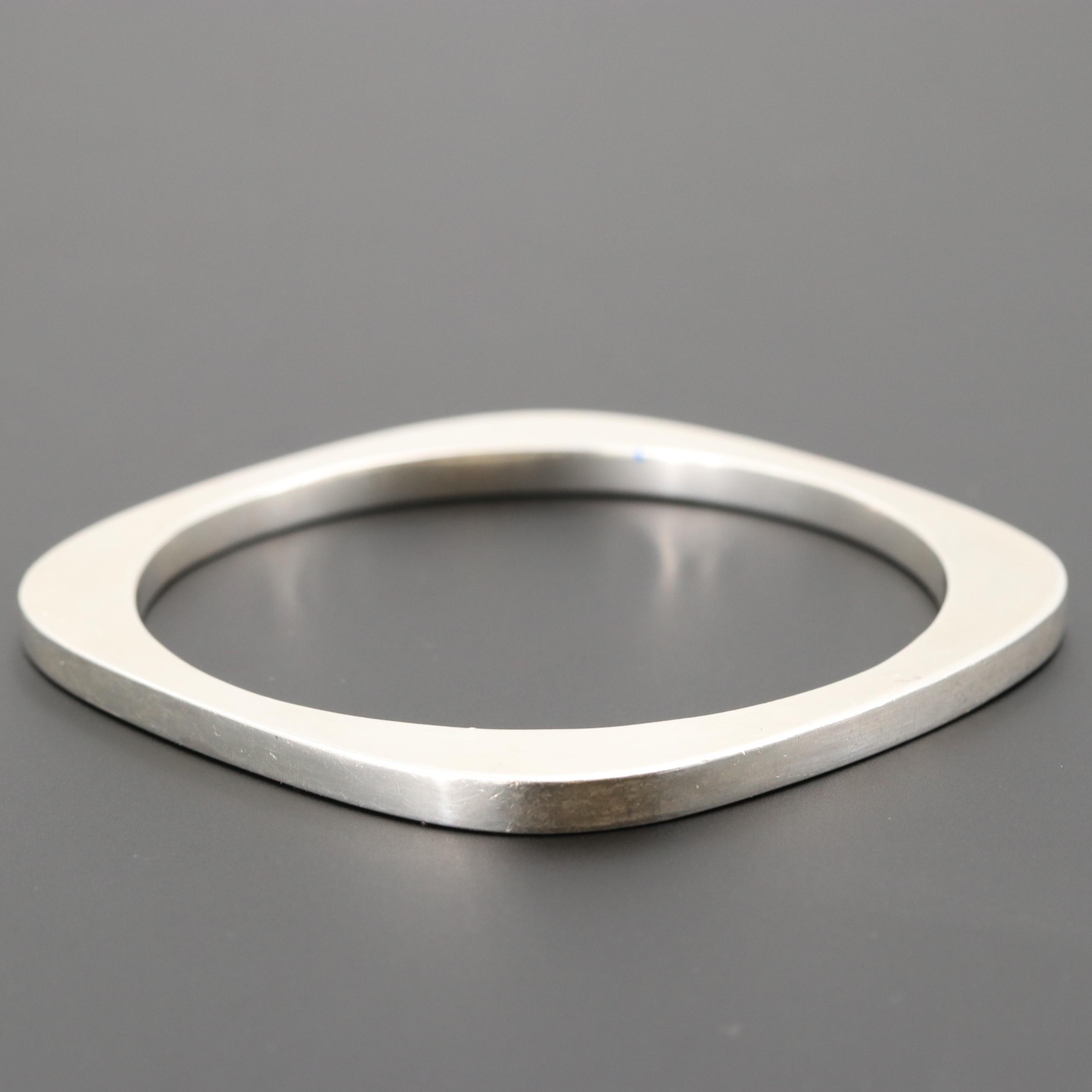 Taxco Sterling Silver Bangle Bracelet