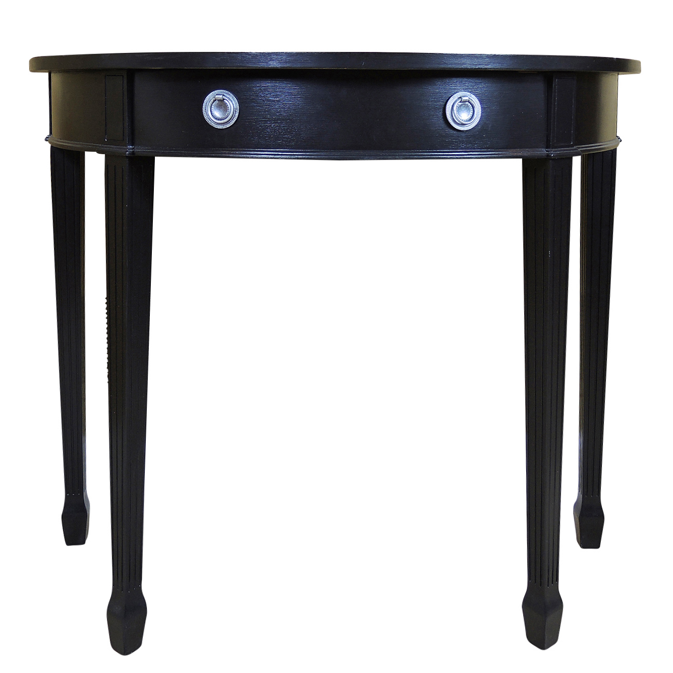 The Bombay Company Contemporary Demilune Hall Table
