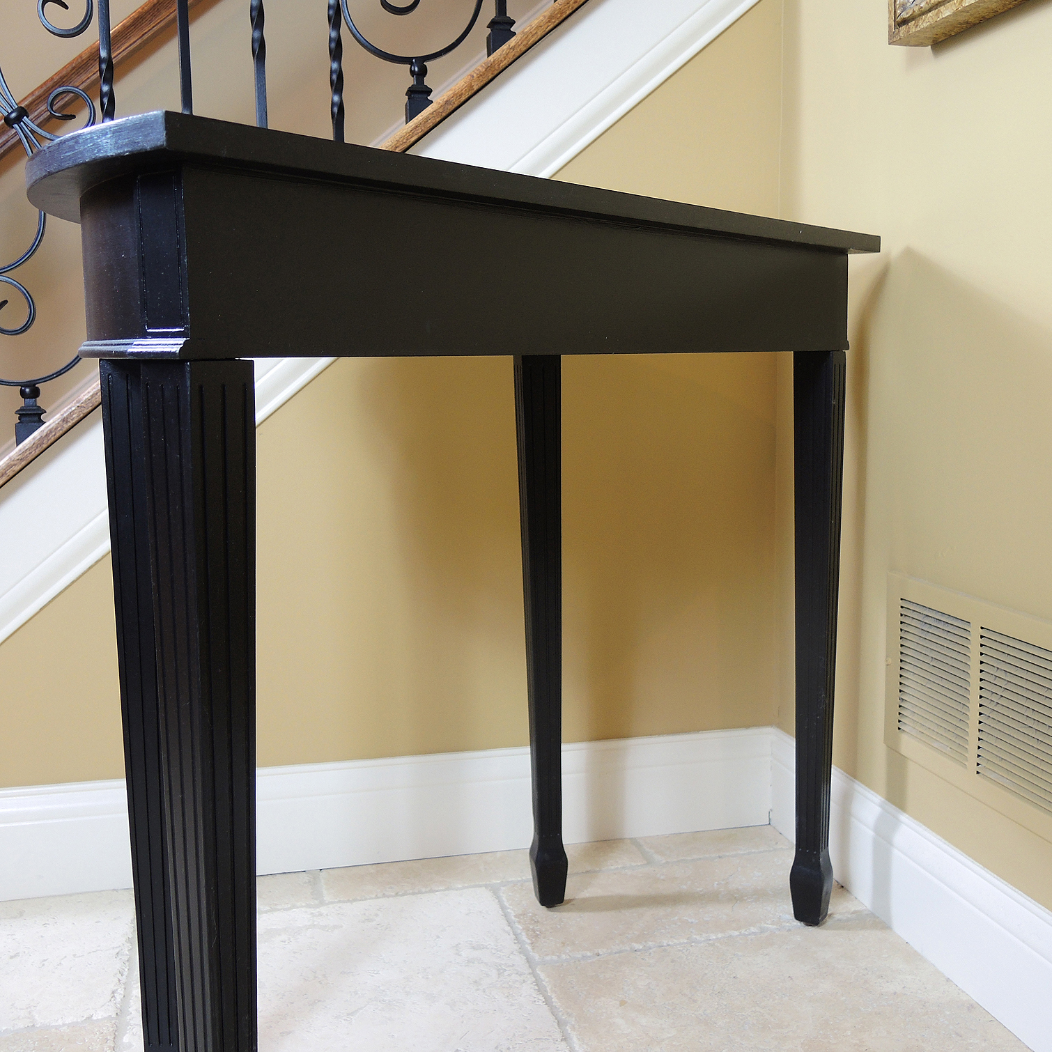 The Bombay Company Contemporary Demilune Hall Table