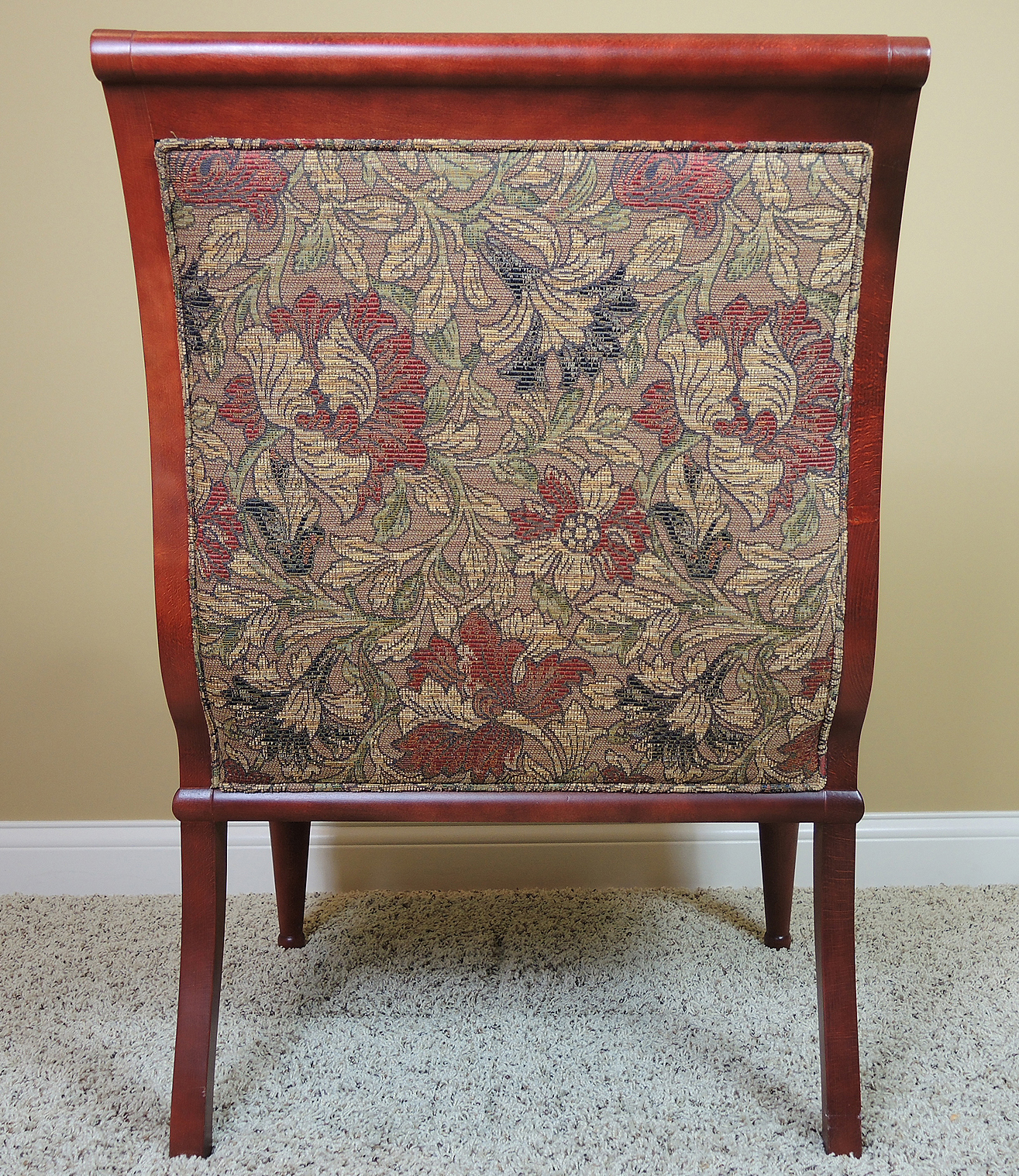 Contemporary Wood Framed Armchair