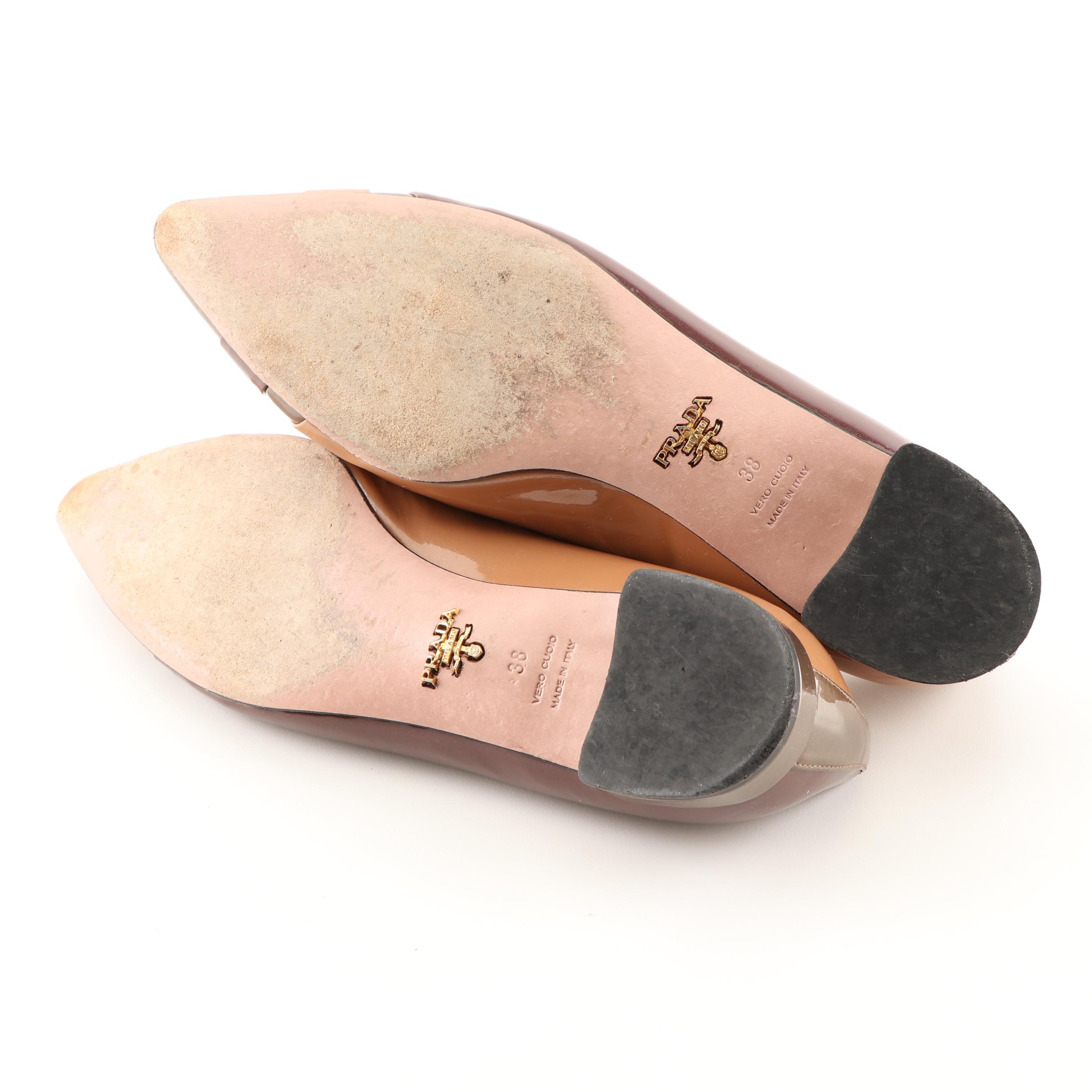 Women's Prada and Dior Flats