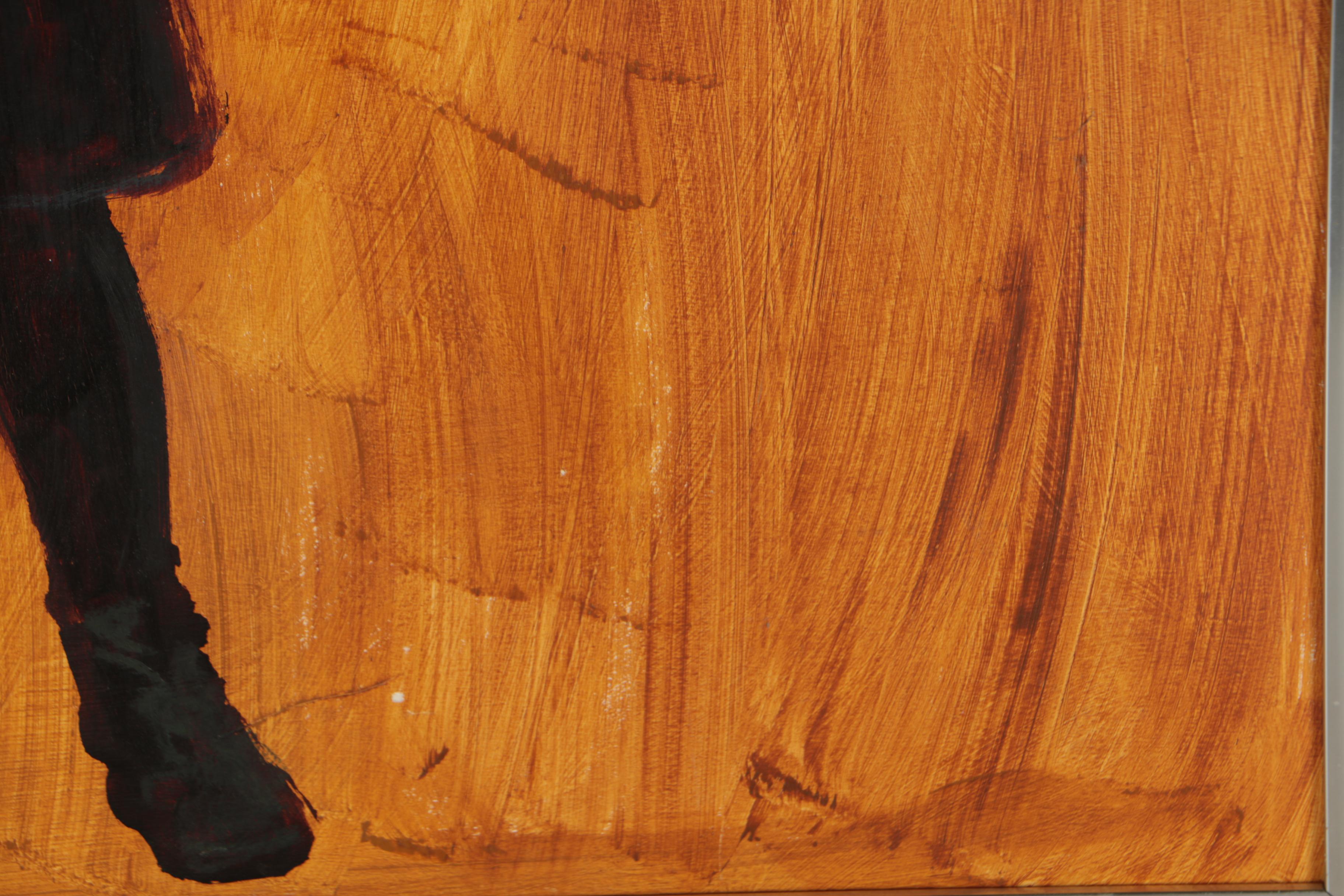 John McDermott WWI Oil Illustration of Aircraft Pilots