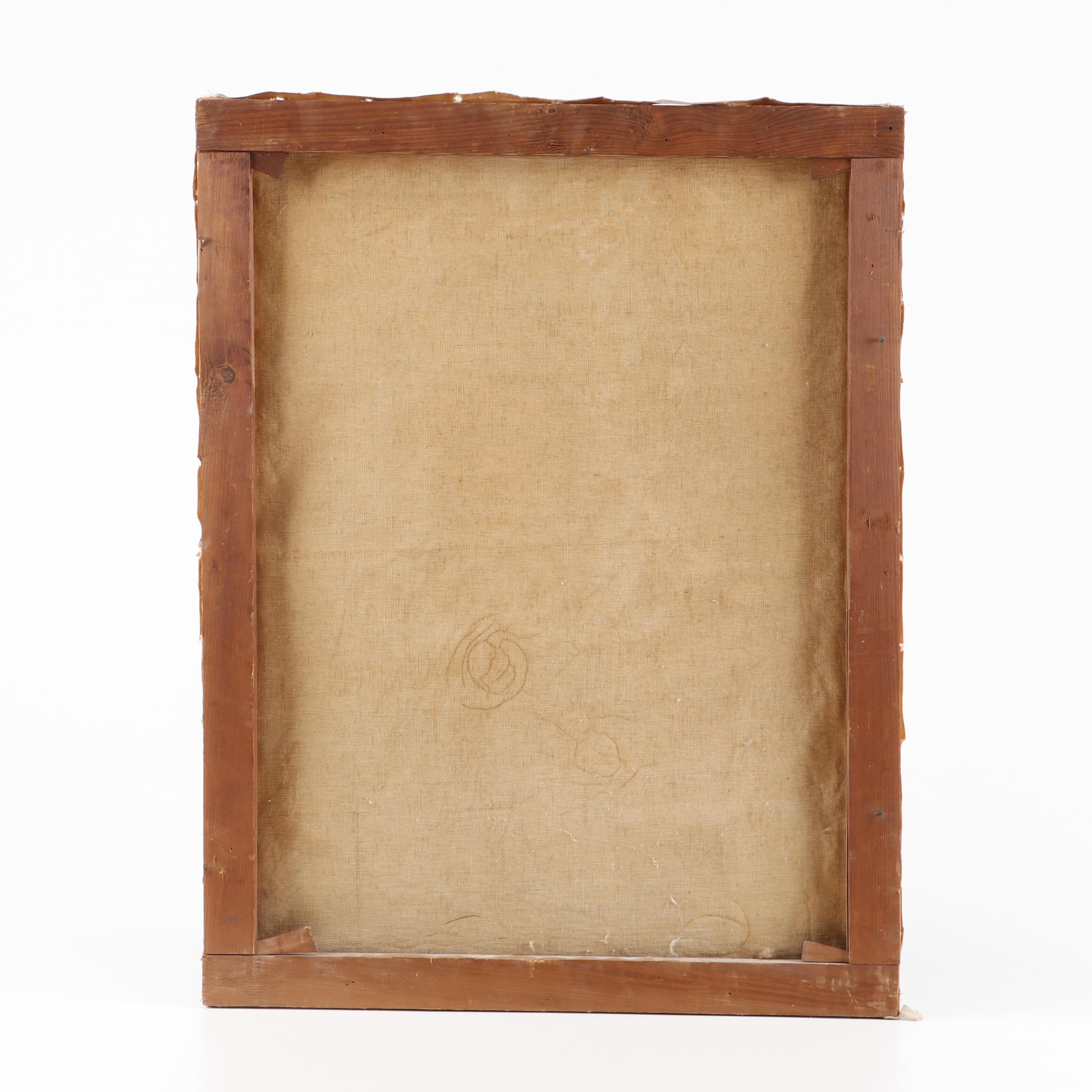 P. Klotz Oil Portrait