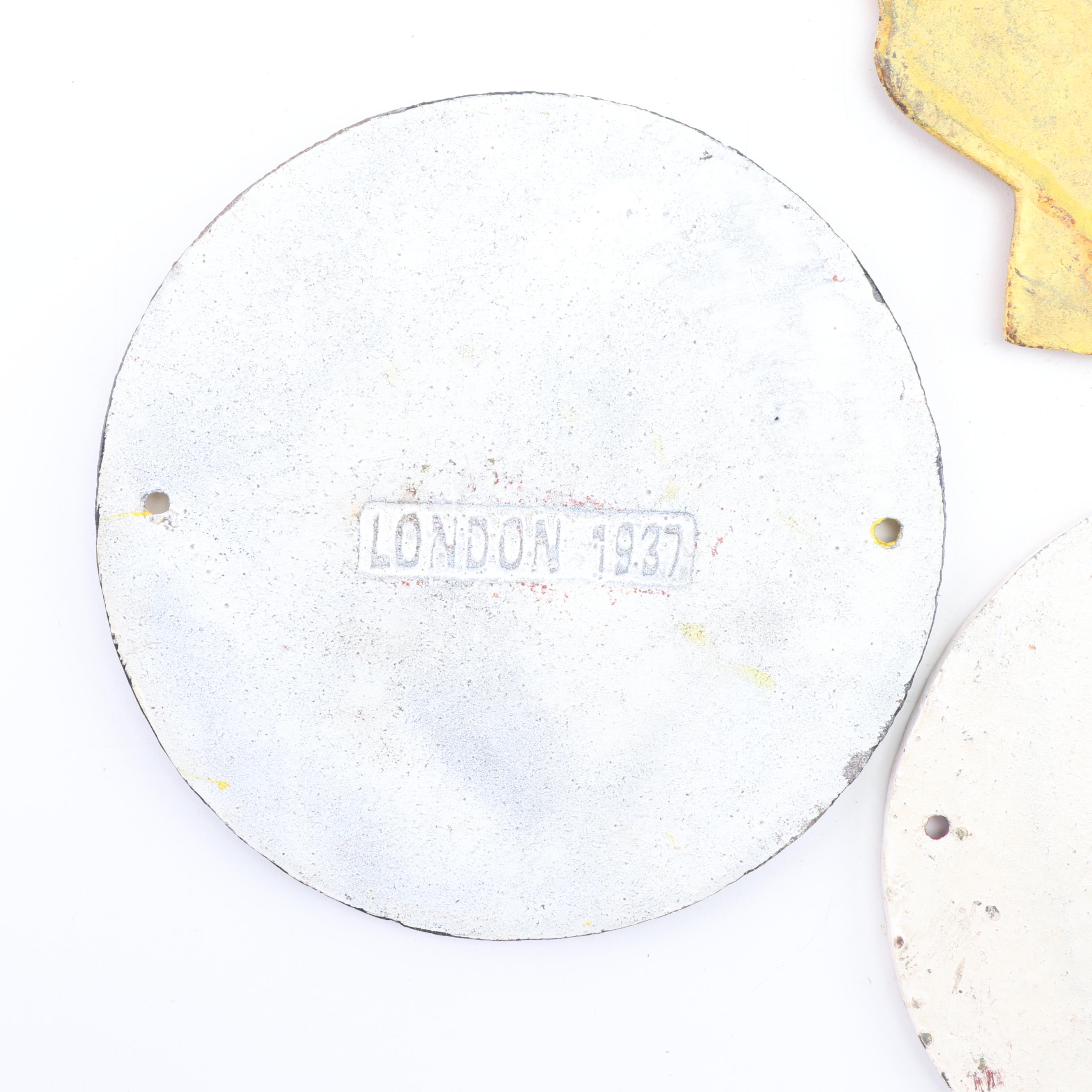 Cast Iron Reproduction Gas Station Signs