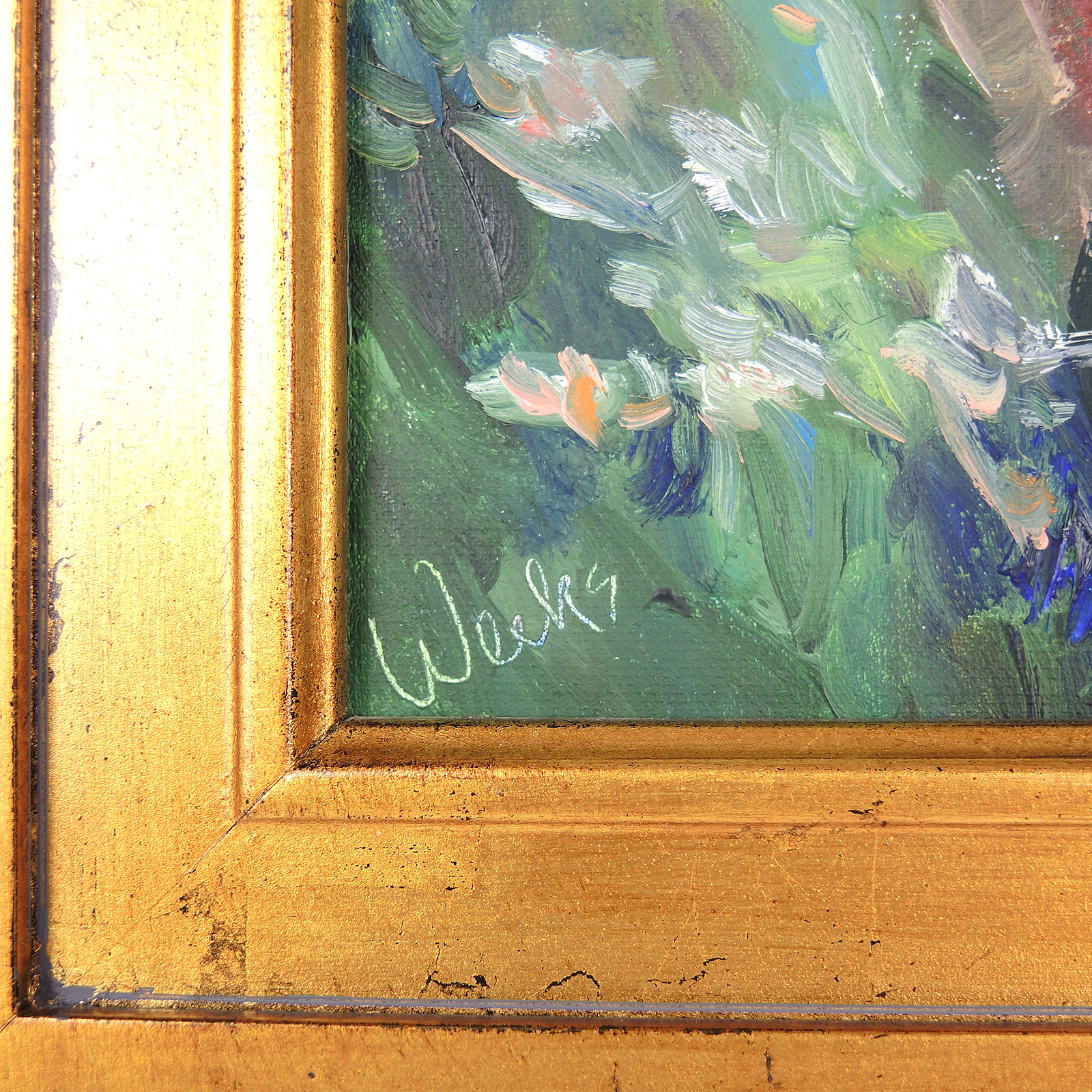 Trish Weeks Oil Painting "Riverview"