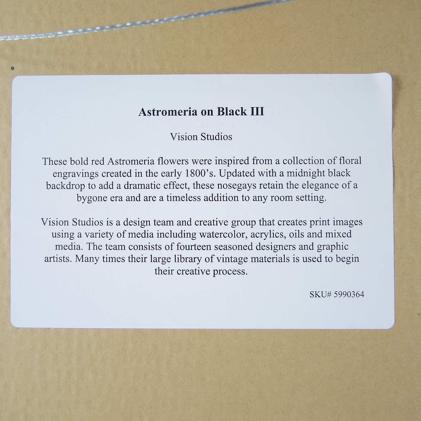 Floral Offset Lithographs