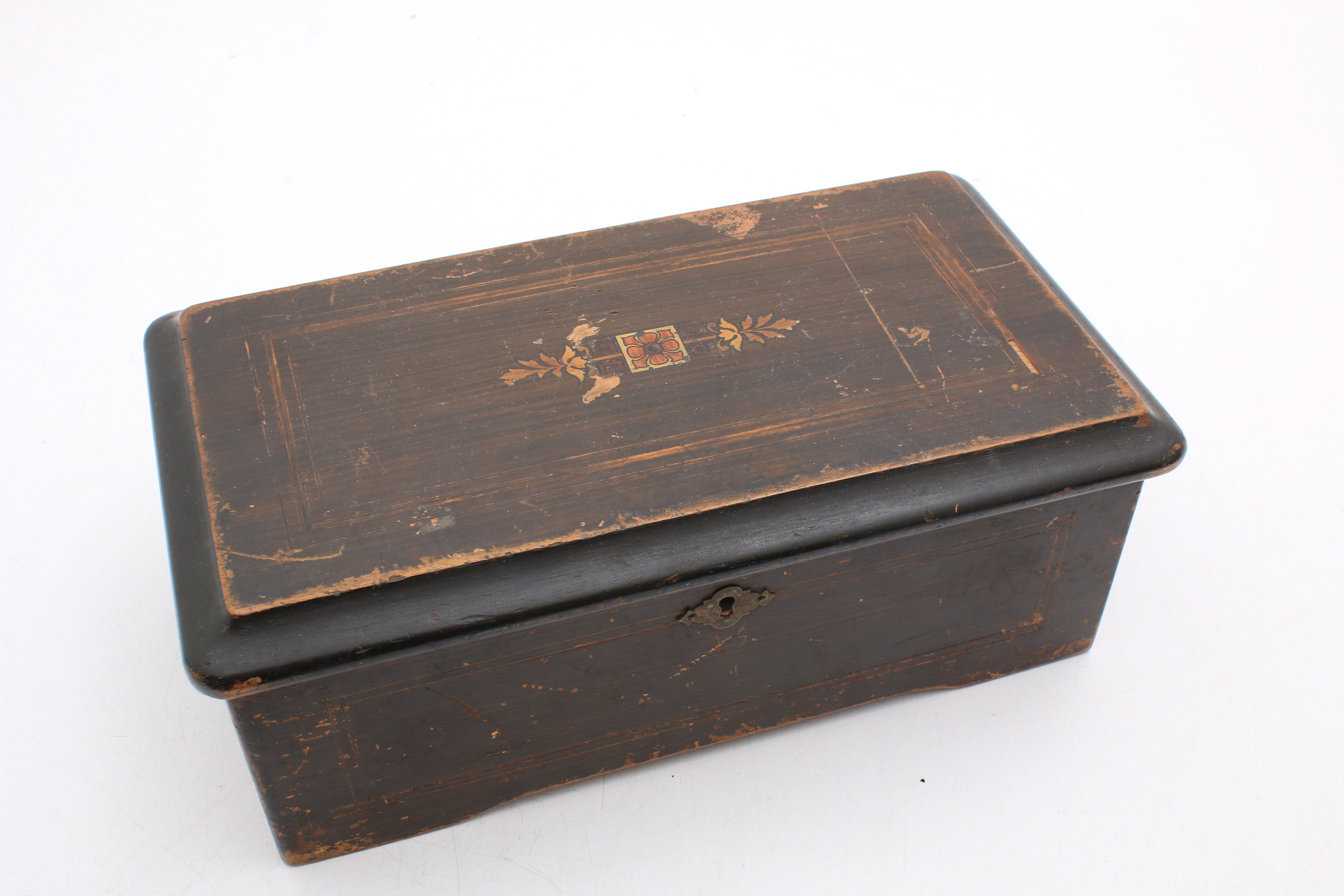 Swiss Qualité Excelsior Cylinder Music Box, 19th Century