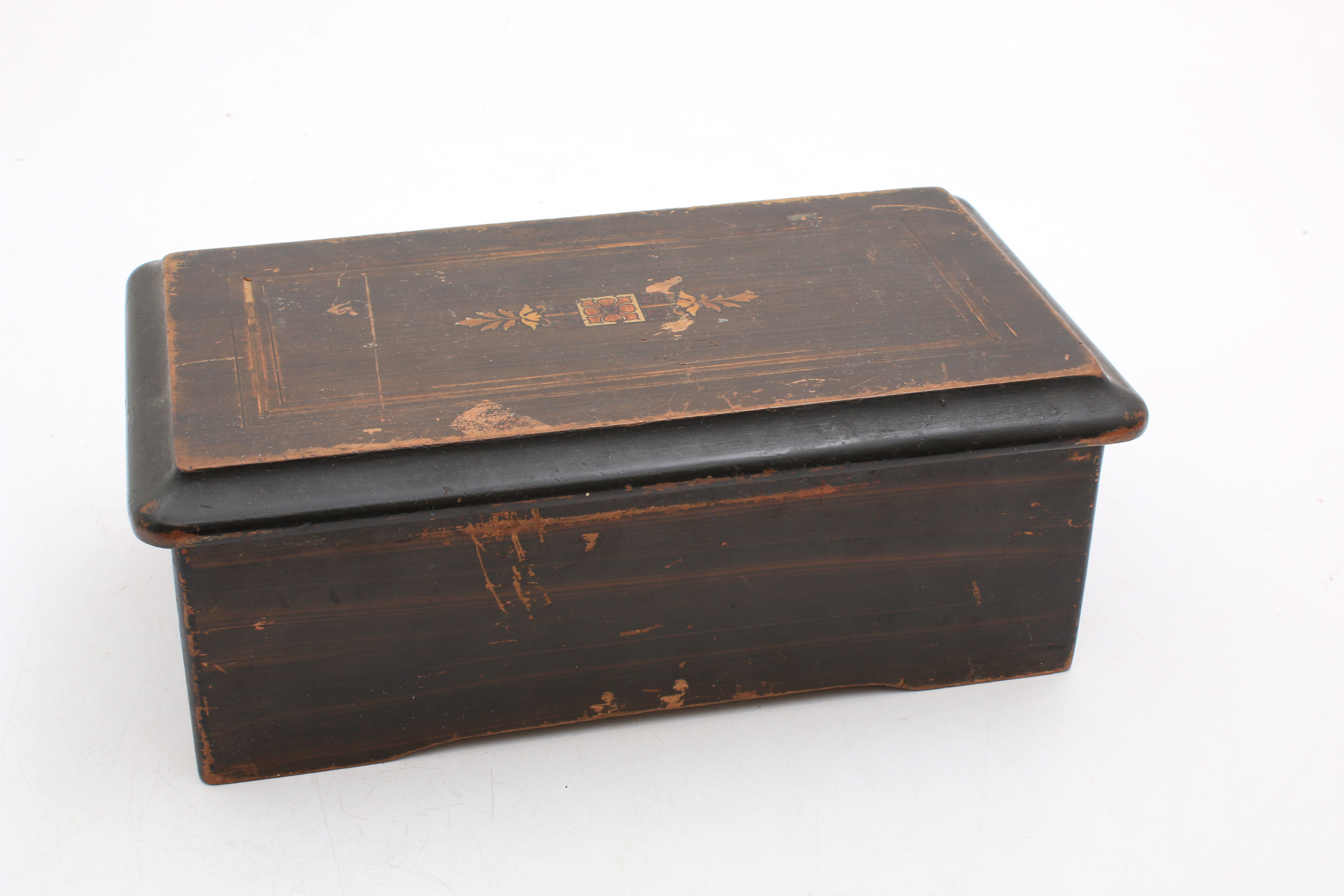 Swiss Qualité Excelsior Cylinder Music Box, 19th Century