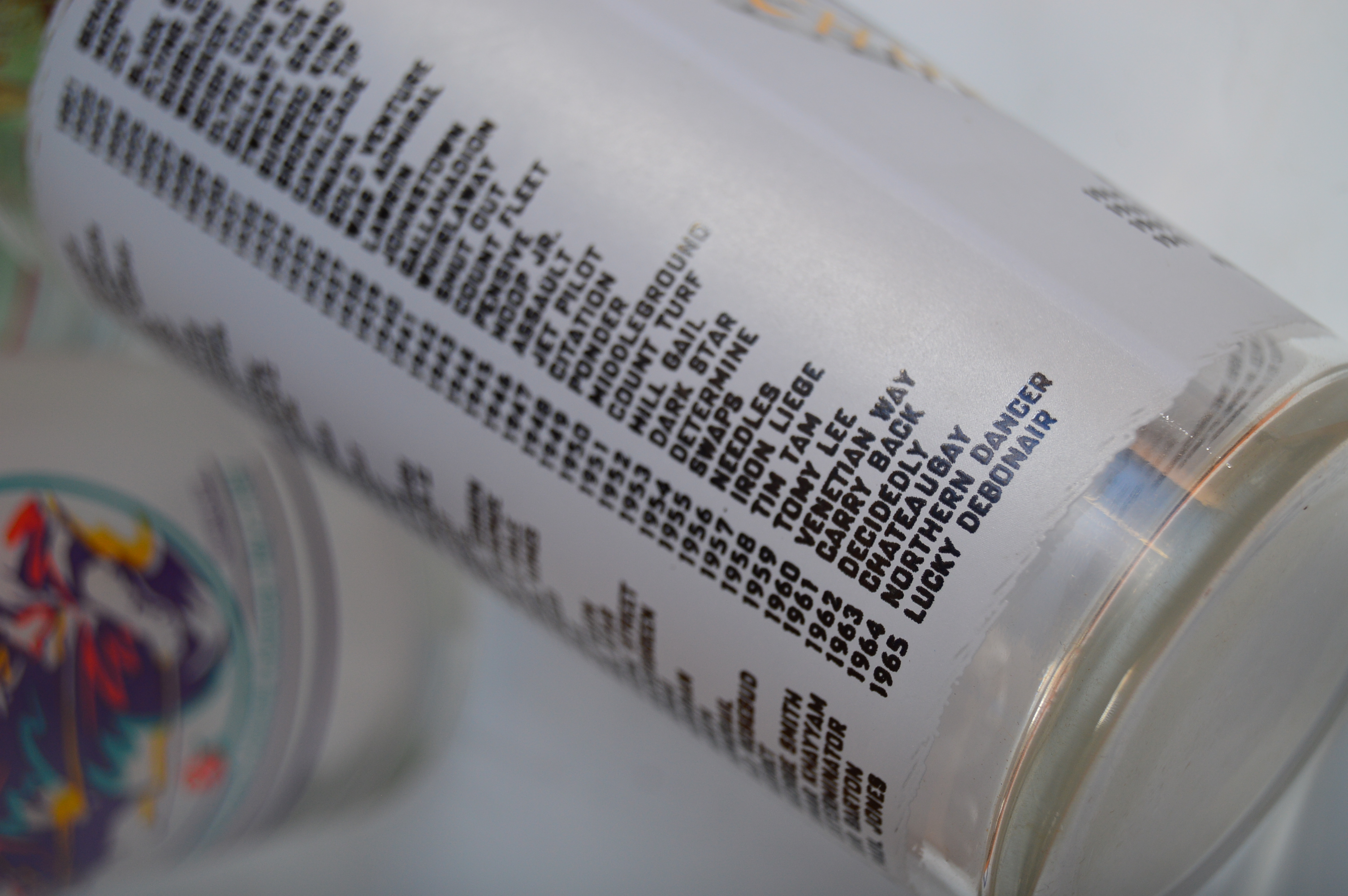 Vintage Kentucky Derby Glasses