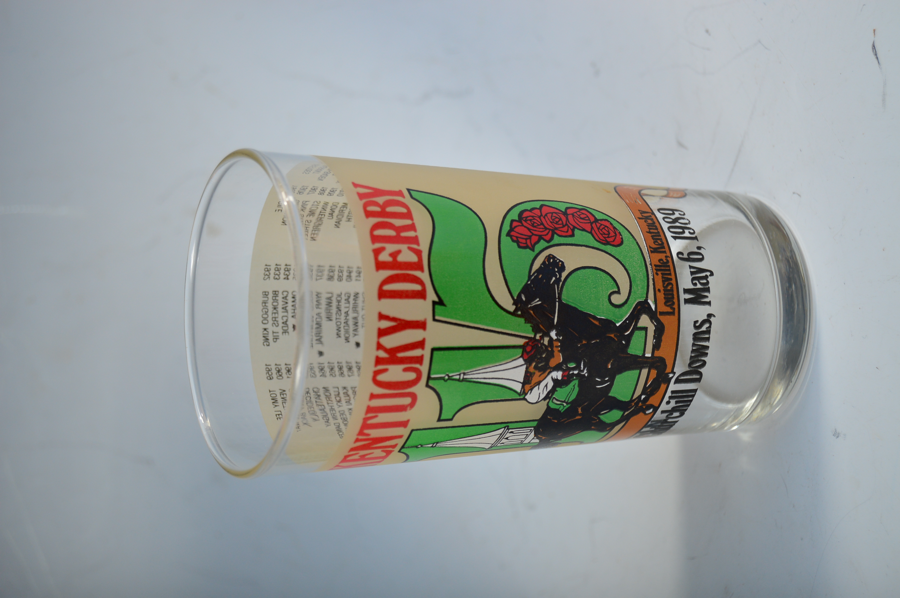 Vintage Kentucky Derby Glasses