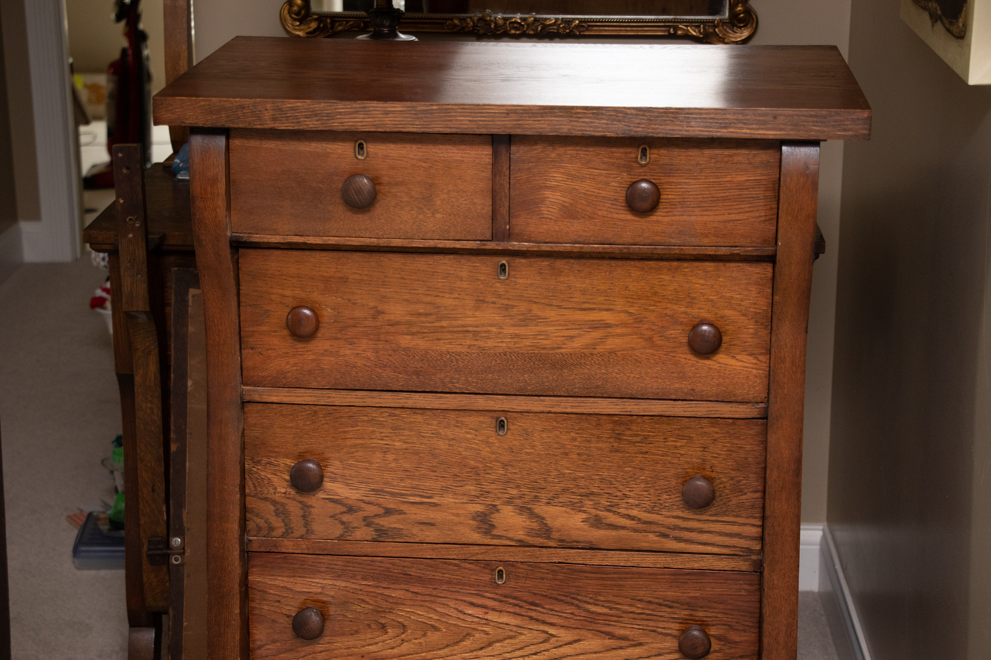 Mission Style Chest of Drawers circa 1950