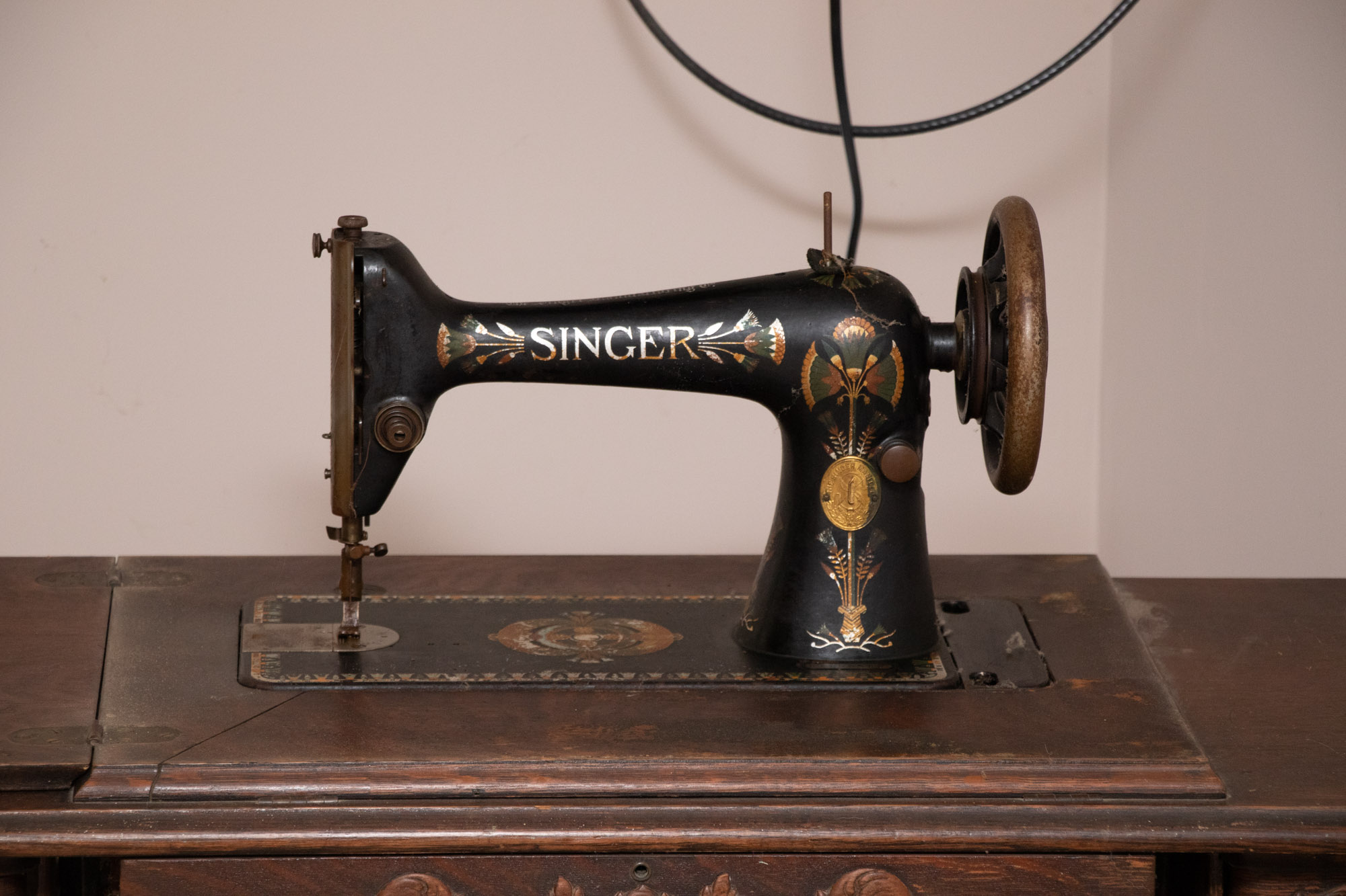 The Singer Manufacturing Co. Foot Pedal Sewing Machine