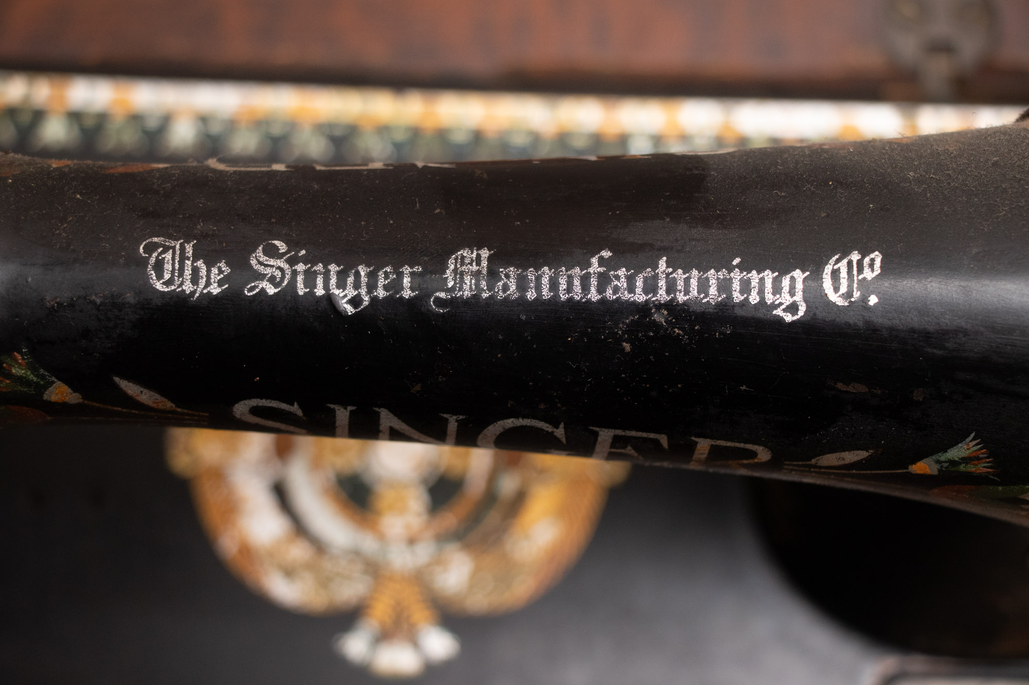 The Singer Manufacturing Co. Foot Pedal Sewing Machine