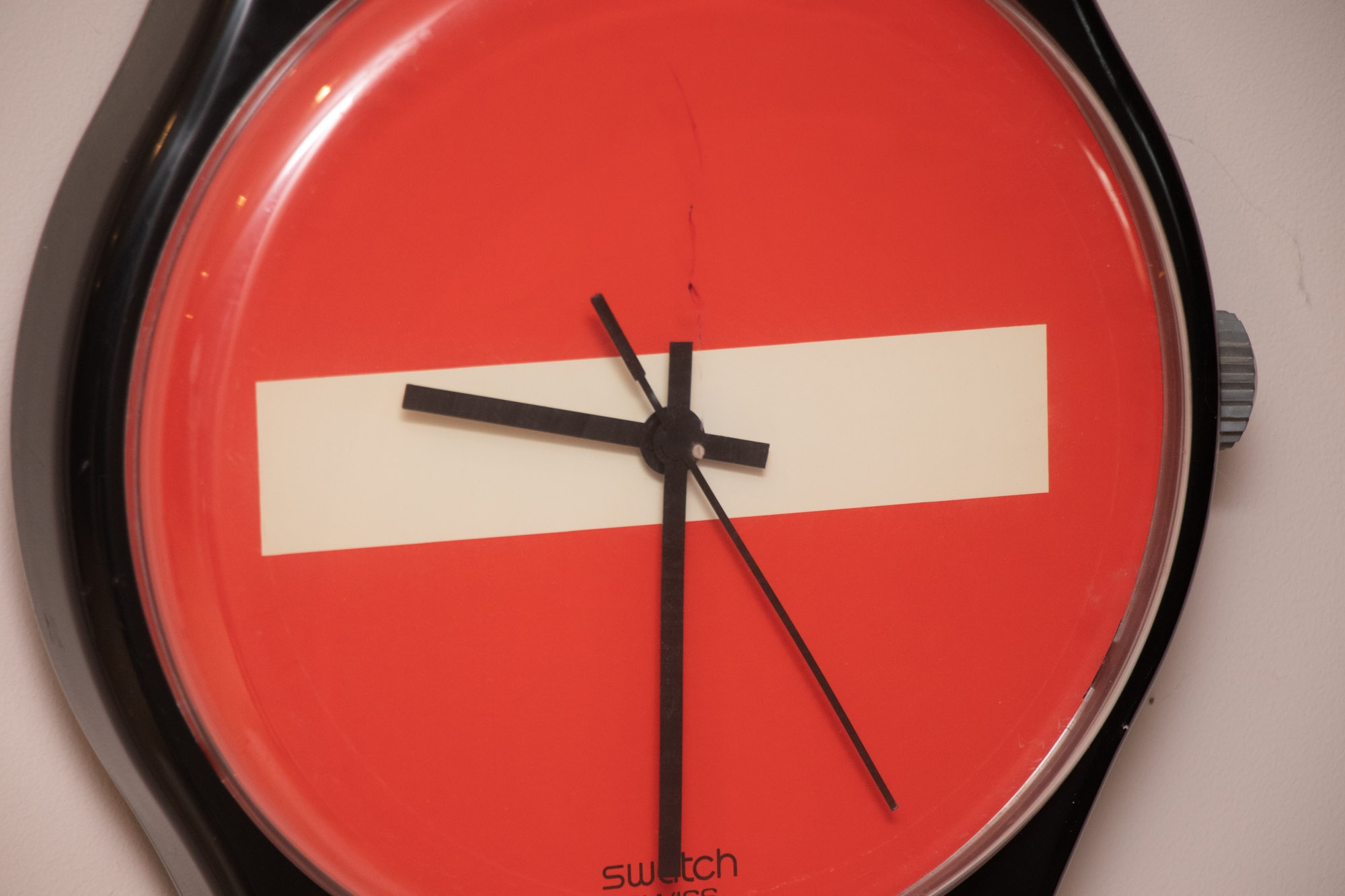Swatch Wall Hanging Novelty Watch Wall Clock