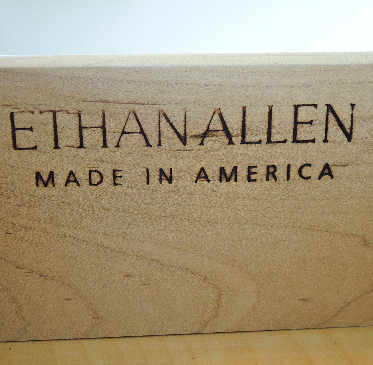 Ethan Allen "Dawson" Tall Dresser and Mirrored Jewelry Chest