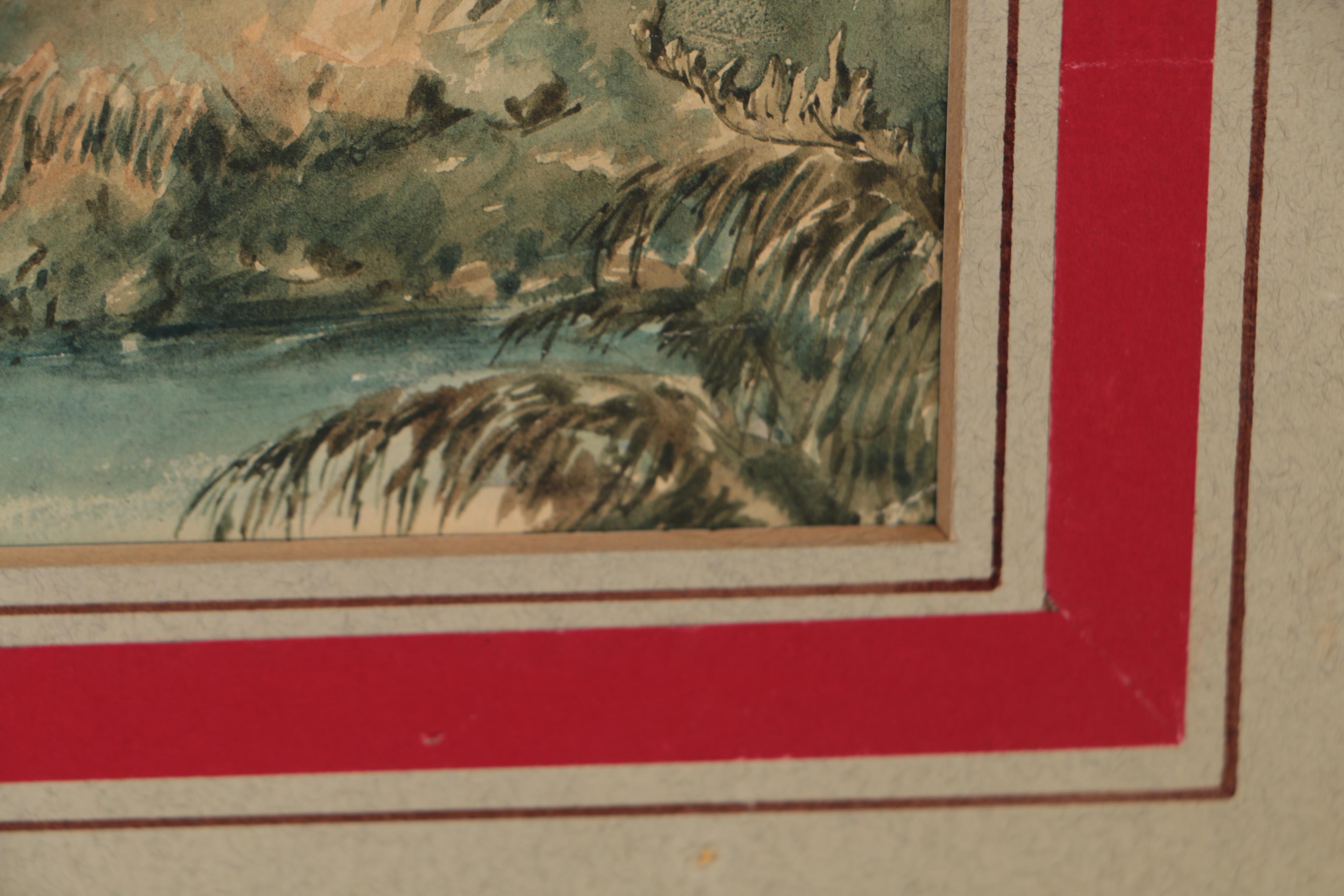 Orlando Norie Watercolor Illustration of Crimean War Soldiers