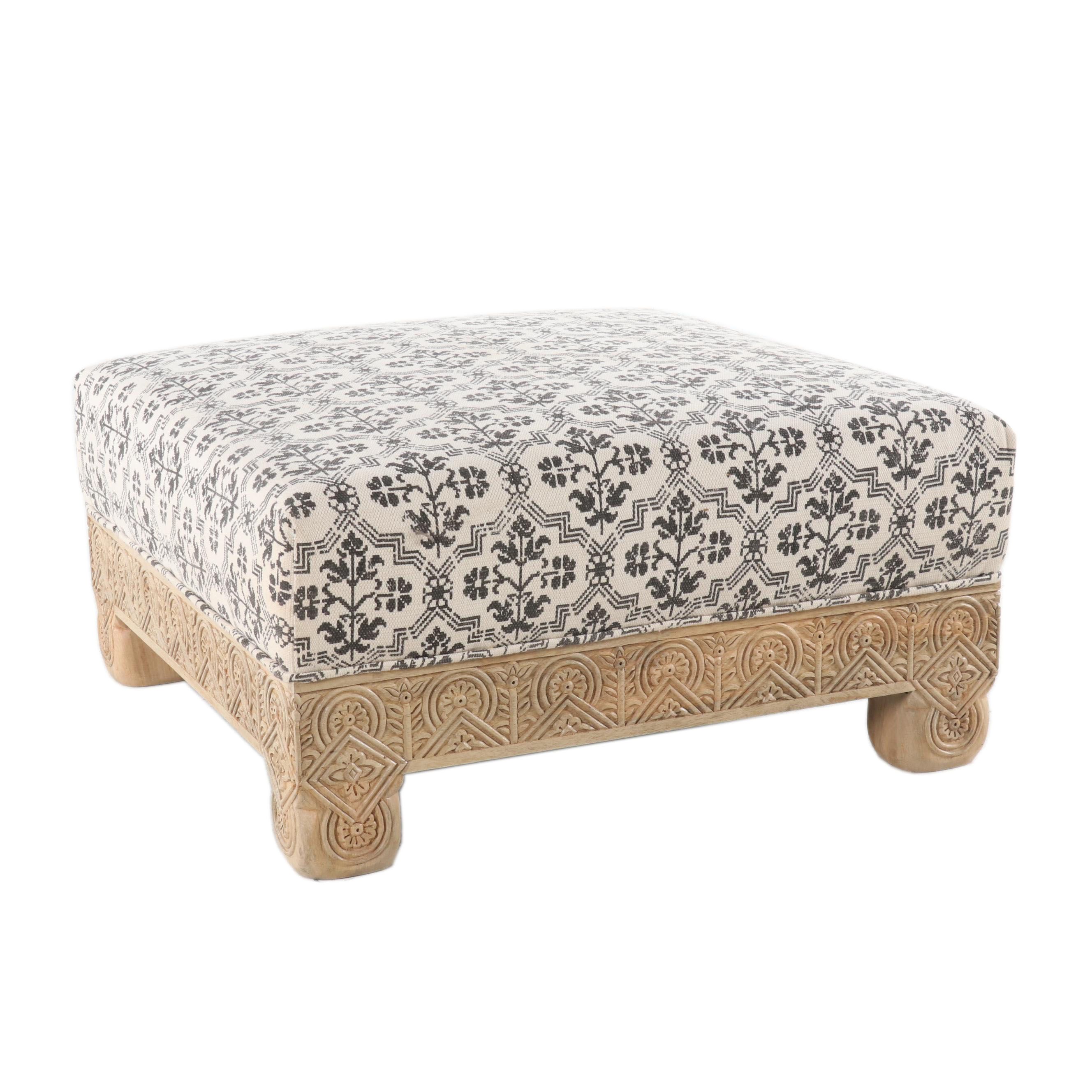 "Rhett" Ottoman by Anthropologie