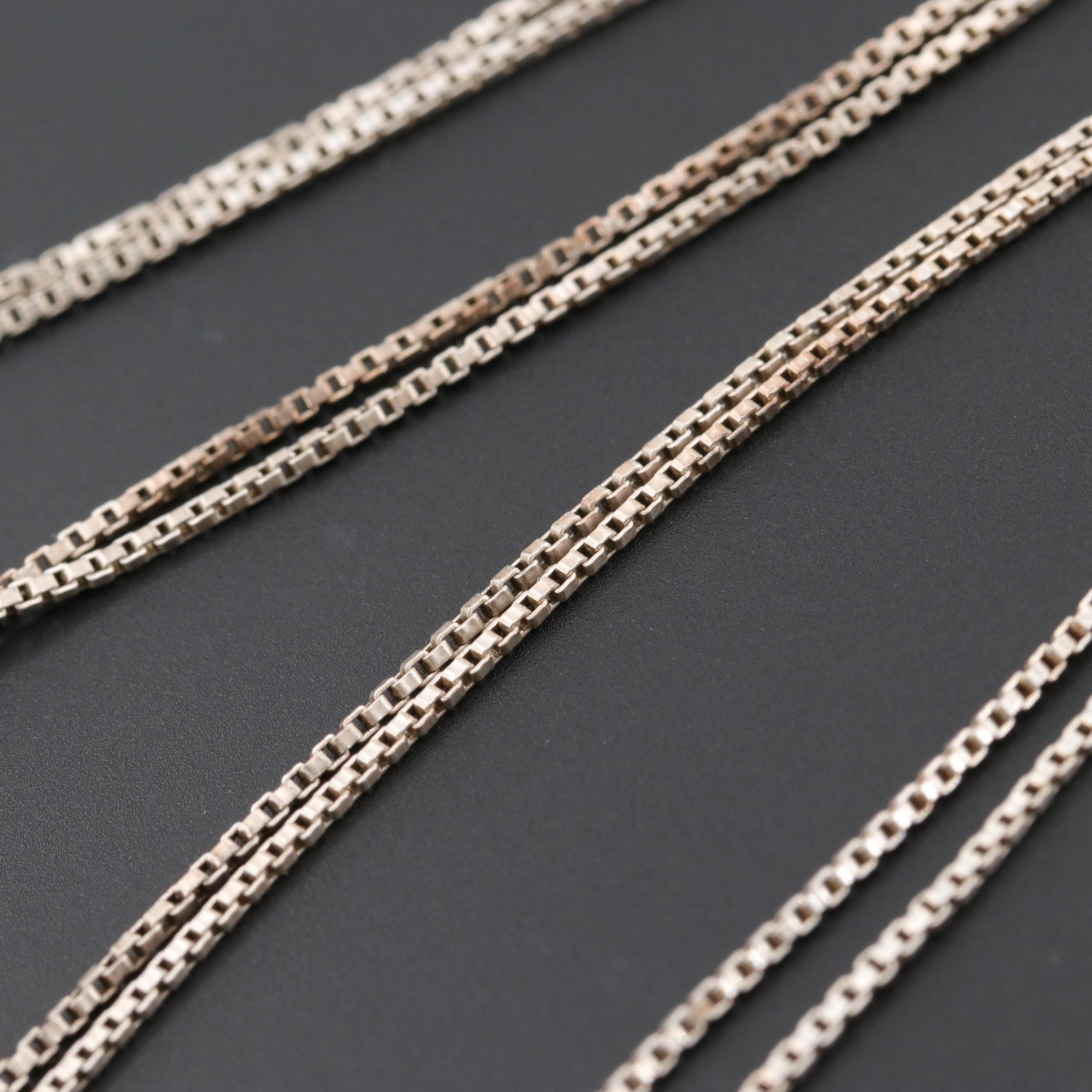 Sterling Silver Diamond and Black Diamond Turtle Pendant Necklace