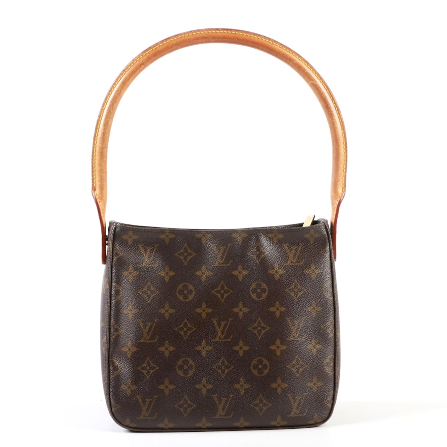 Louis Vuitton Paris Looping MM Handbag in Monogram Canvas