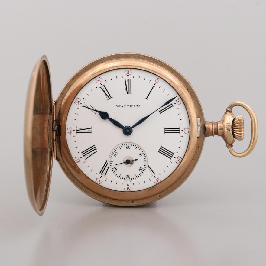 Waltham Gold Filled Pocket Watch, 1911