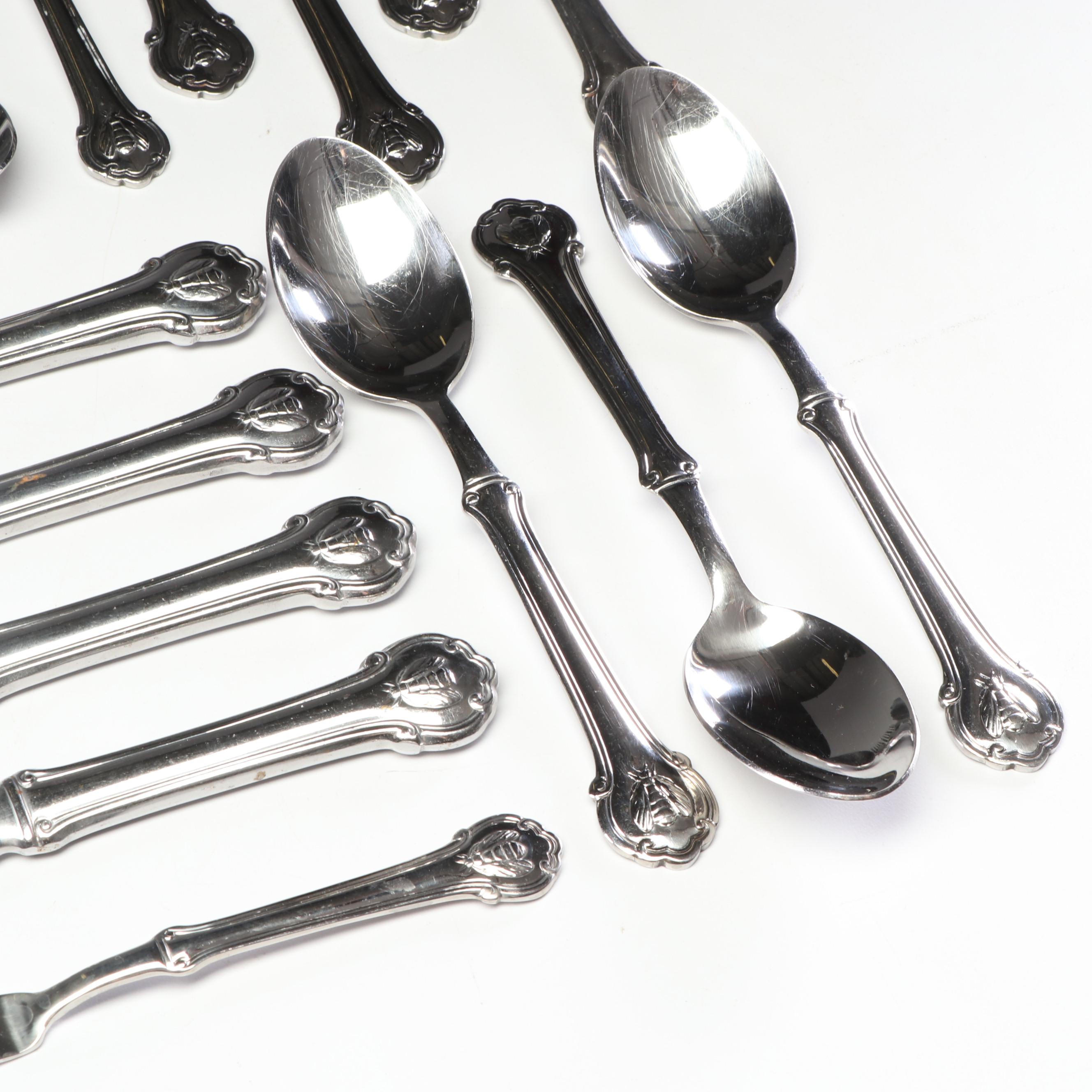 Wallace "Napoleon Bee" Stainless Steel Flatware