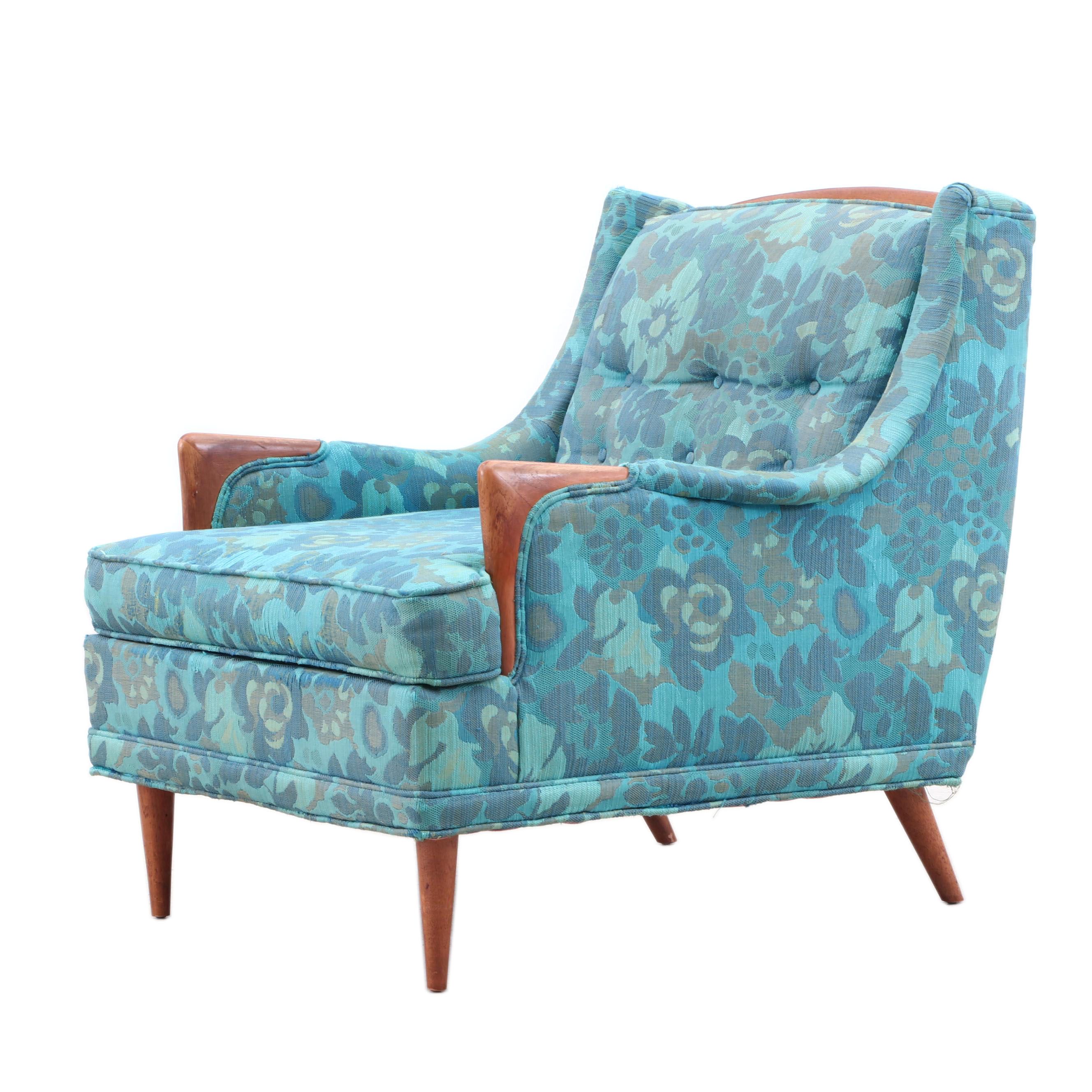 Avant Design for Kroehler Upholstered Arm Chair, Mid 20th Century