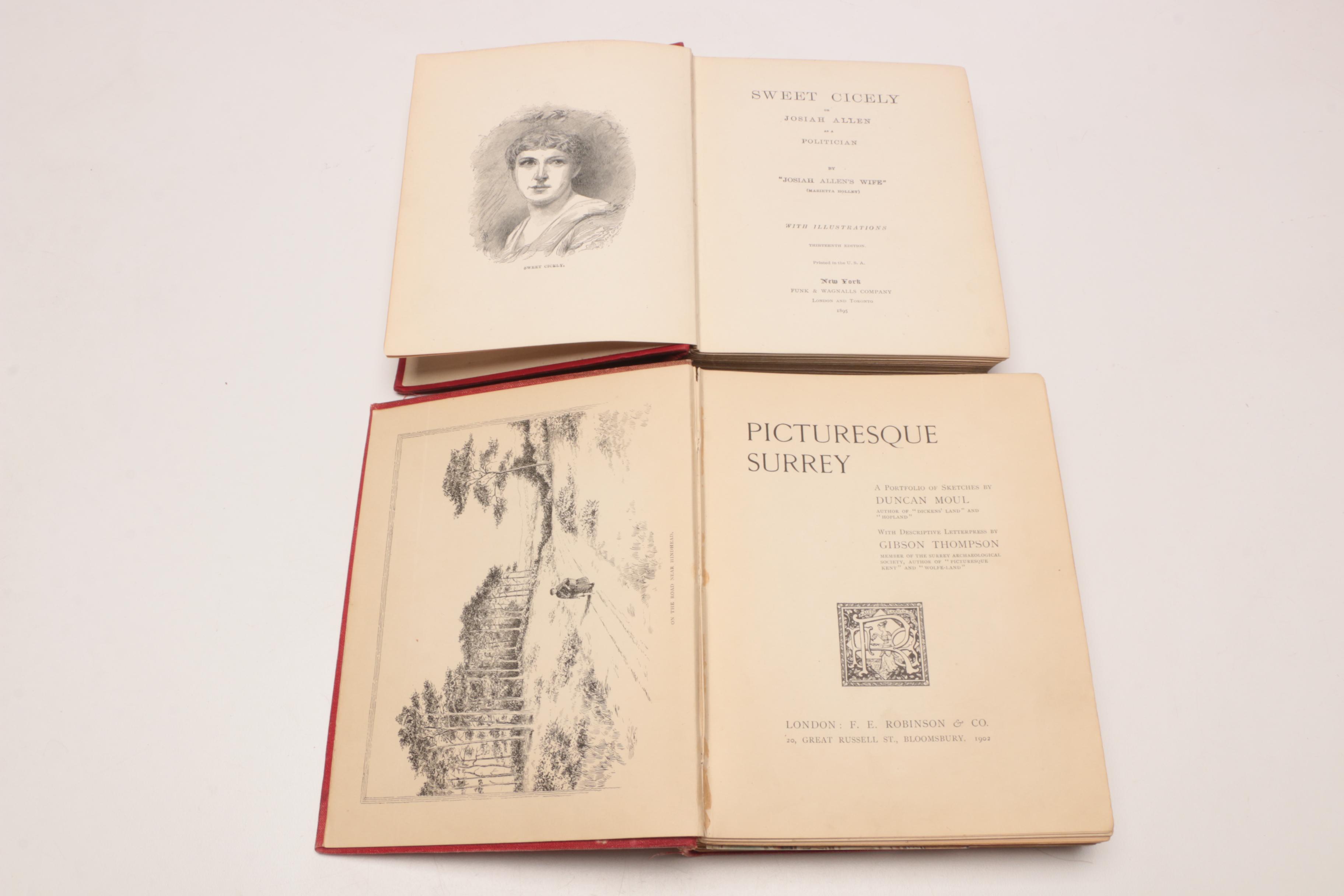 1950 "The Serene Cincinnatians" and Other Vintage Books