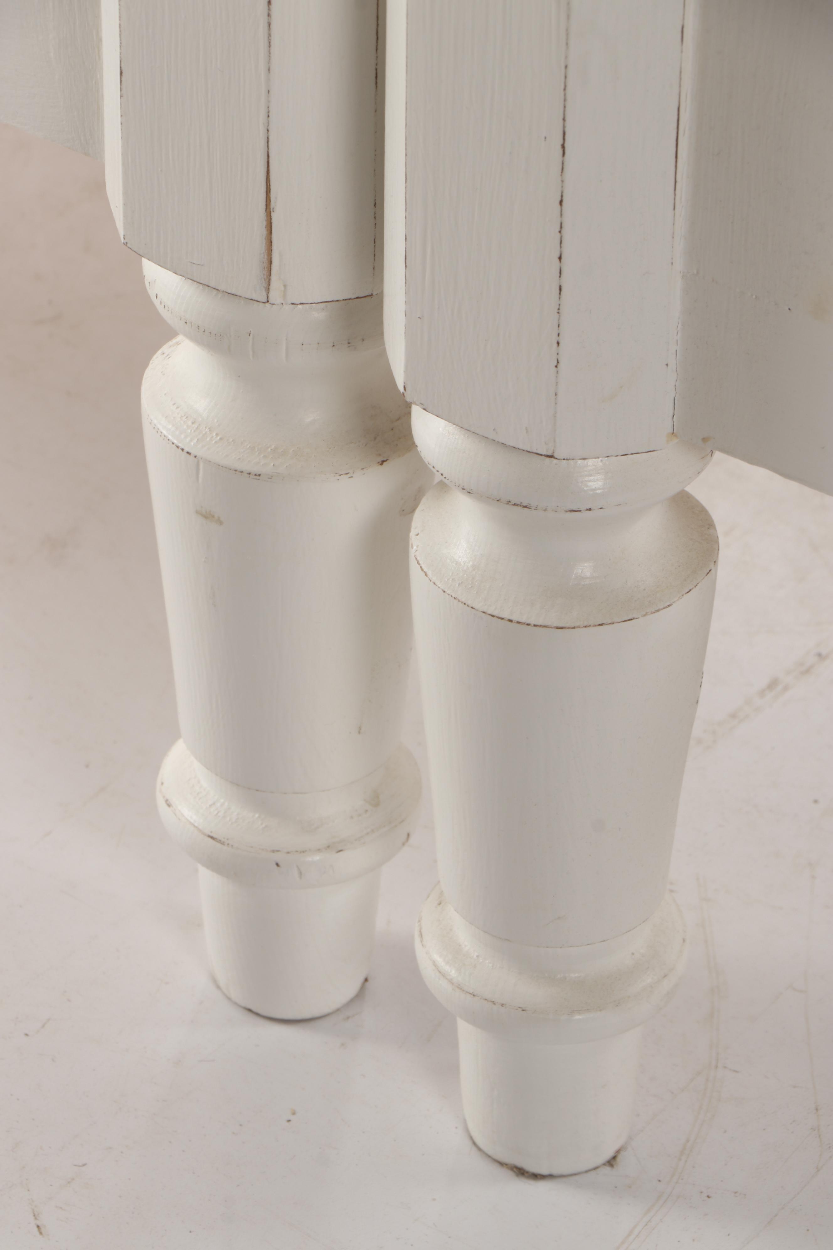 White Wooden Twin Bed Frames with Trundle