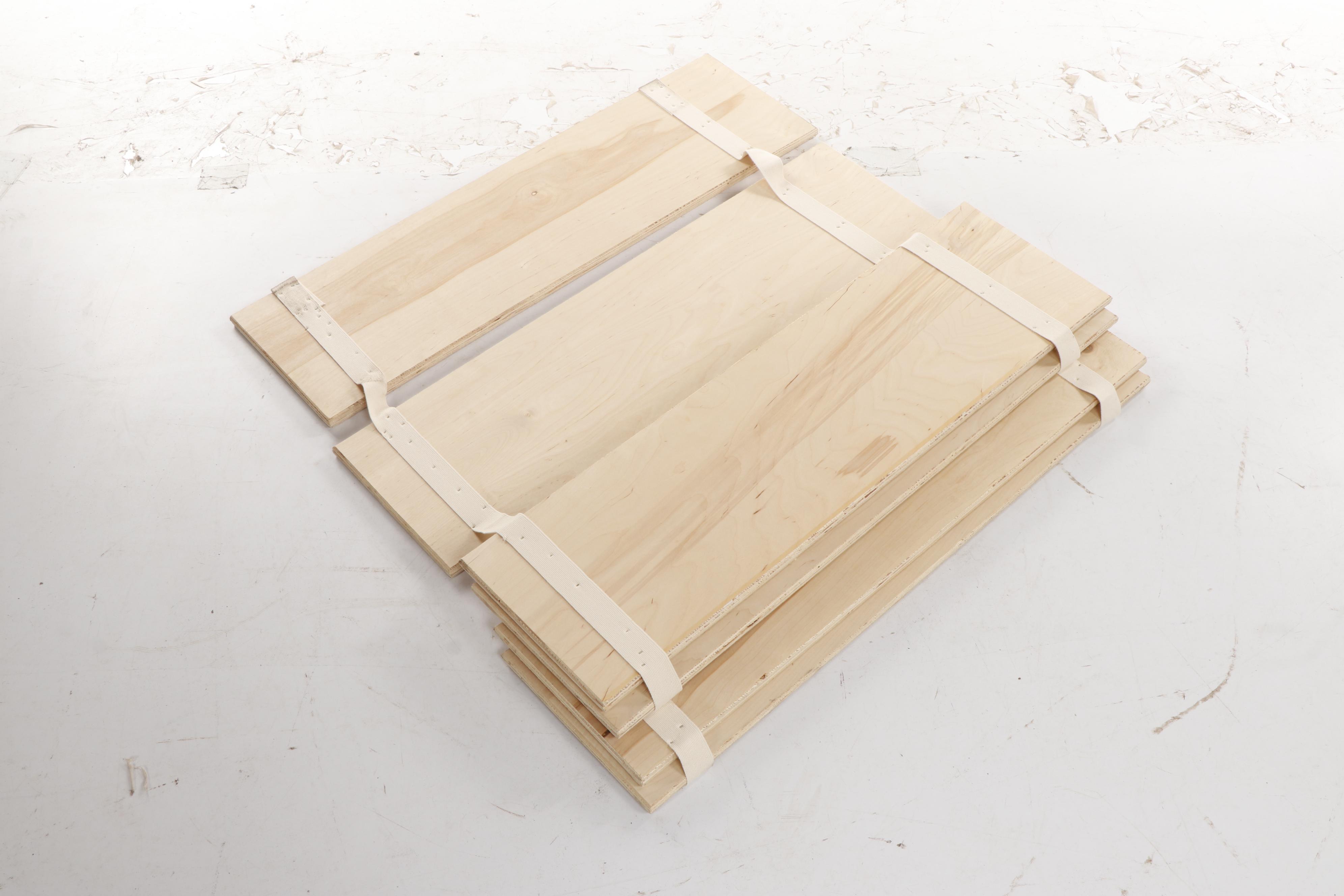 White Wooden Twin Bed Frames with Trundle