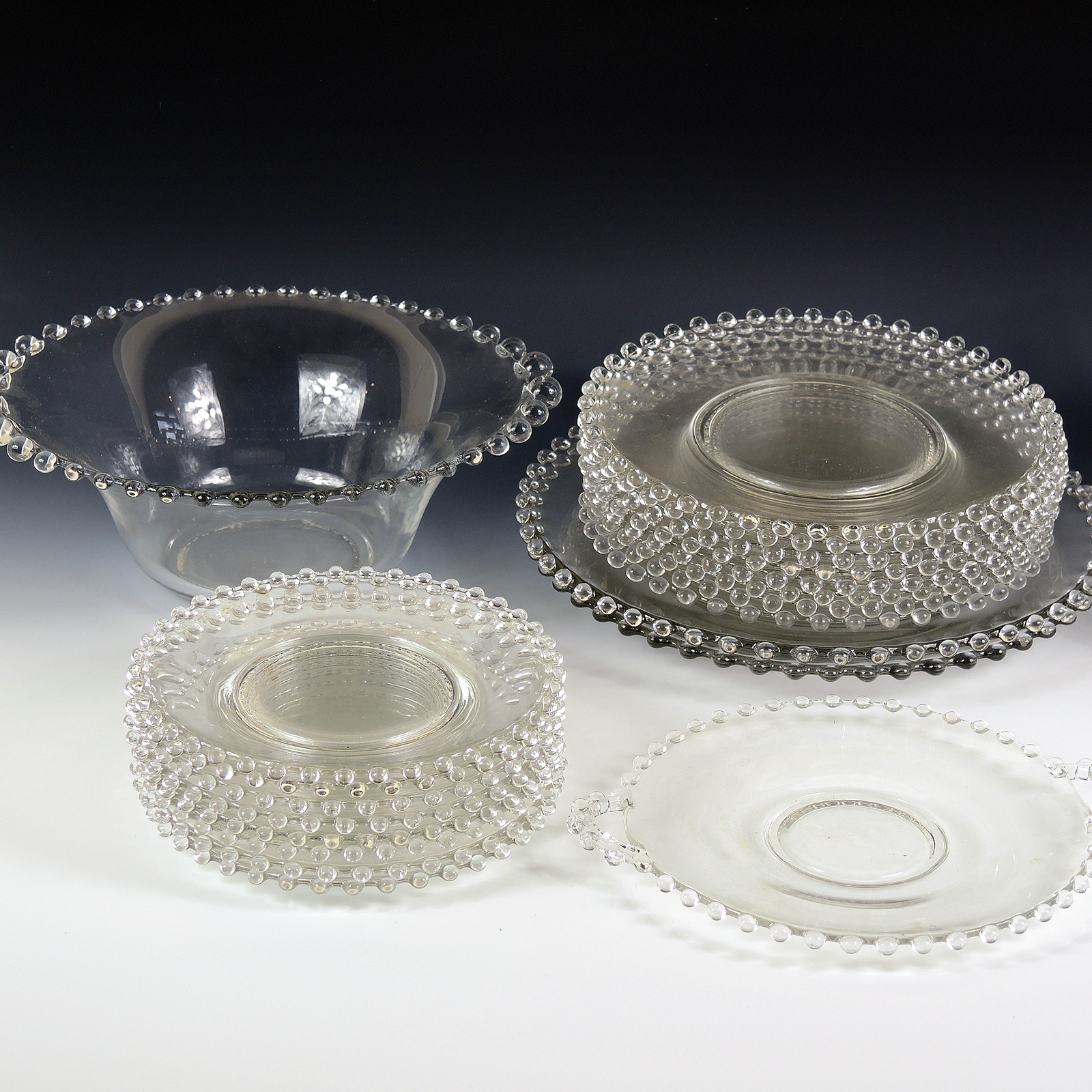 Imperial Glass Style Candlewick Tableware