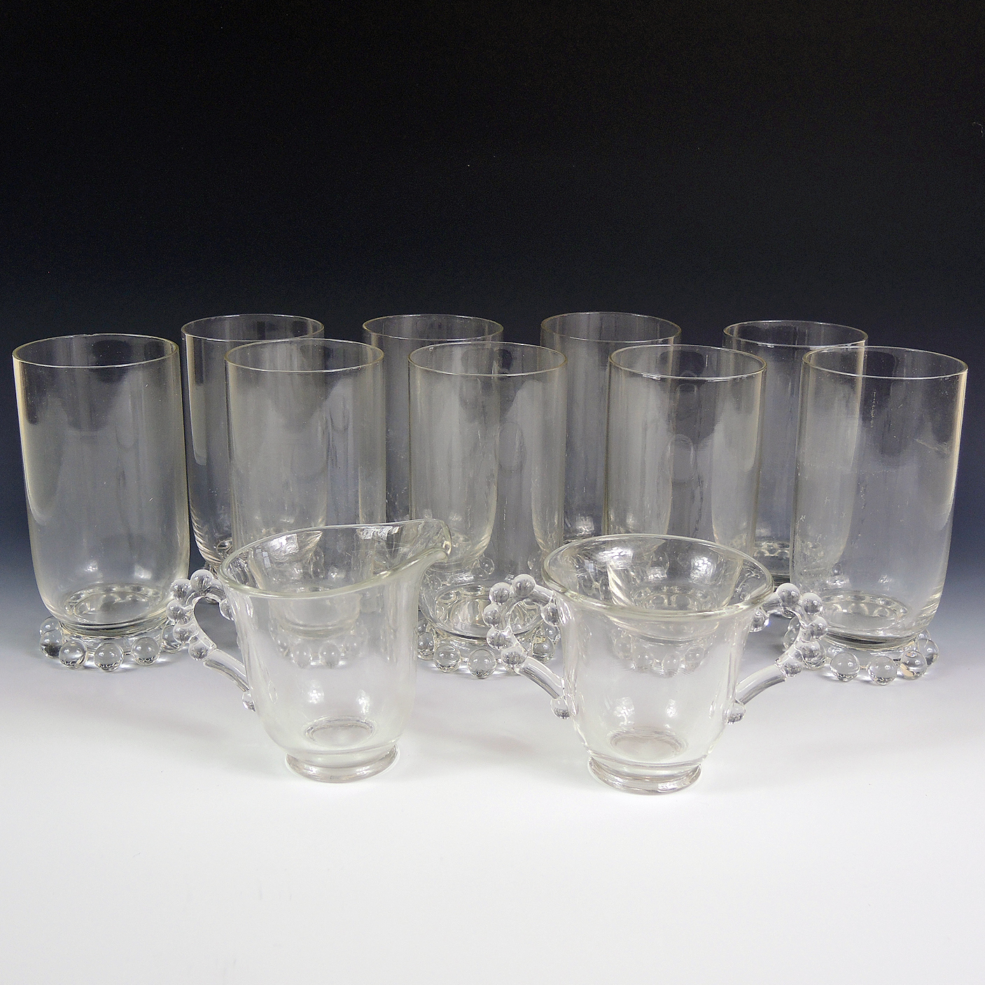 Imperial Glass Style Candlewick Tableware
