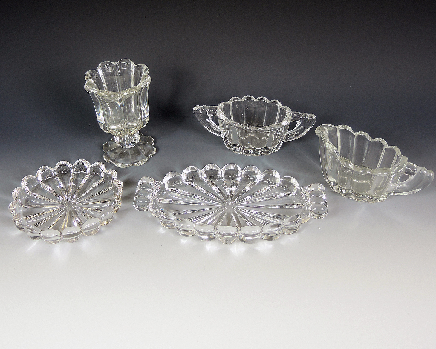 Heisey Glass Decorative Tableware