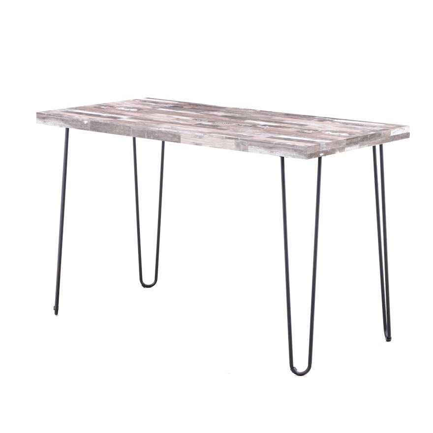Coaster Reclaimed Wood Accent Table, Contemporary