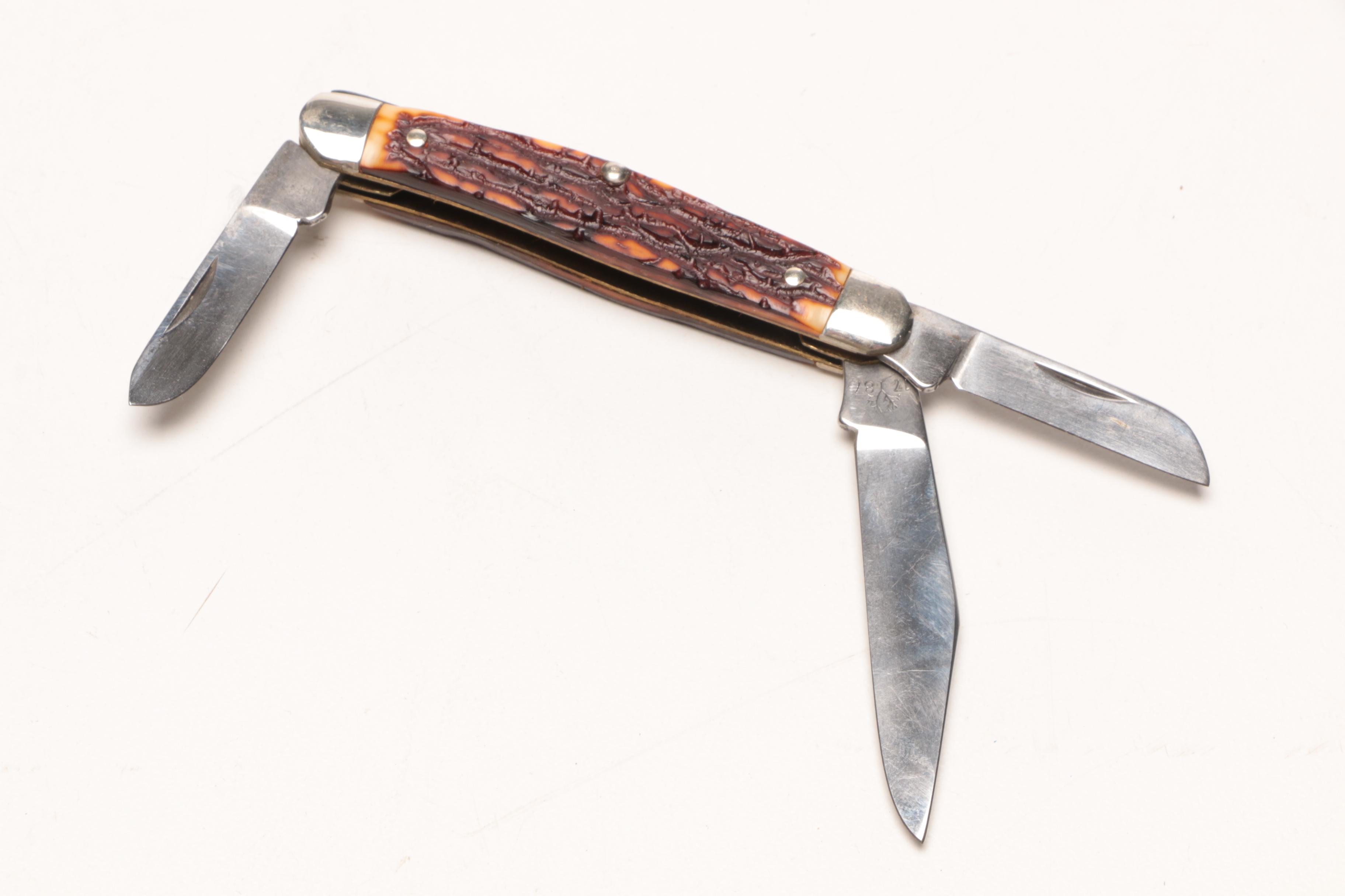 Boker "Stage Coach" Limited Edition Tri-Blade Multi-Tool Pocket Knife