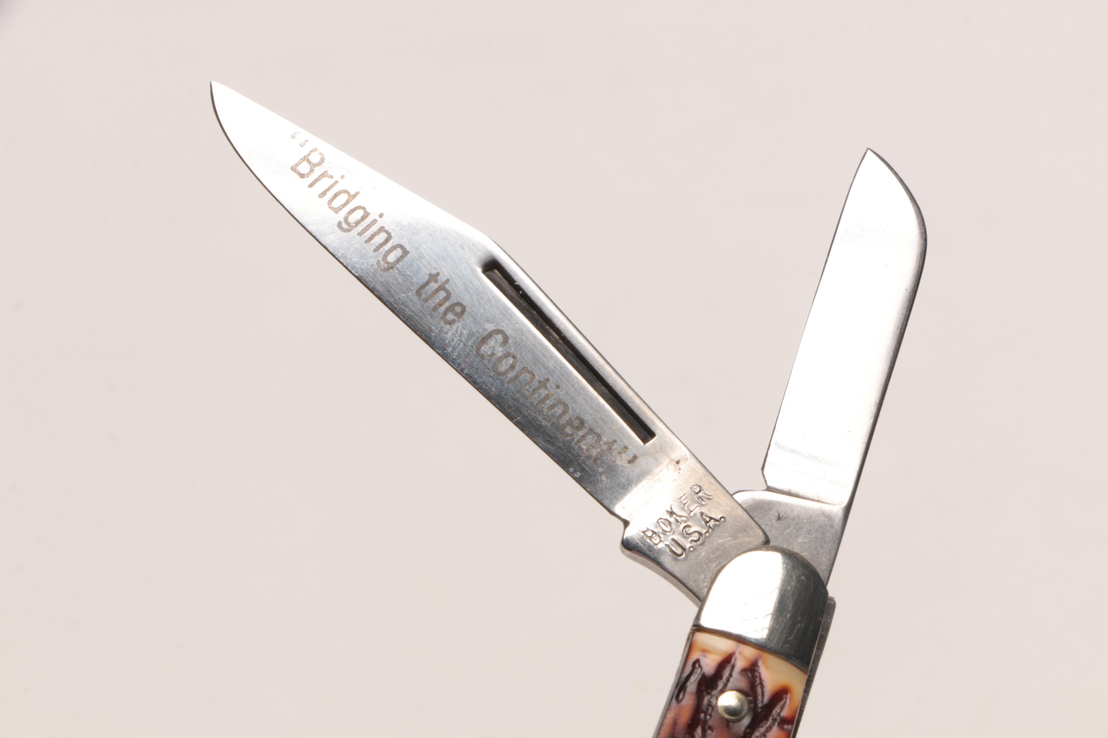 Boker "Stage Coach" Limited Edition Tri-Blade Multi-Tool Pocket Knife