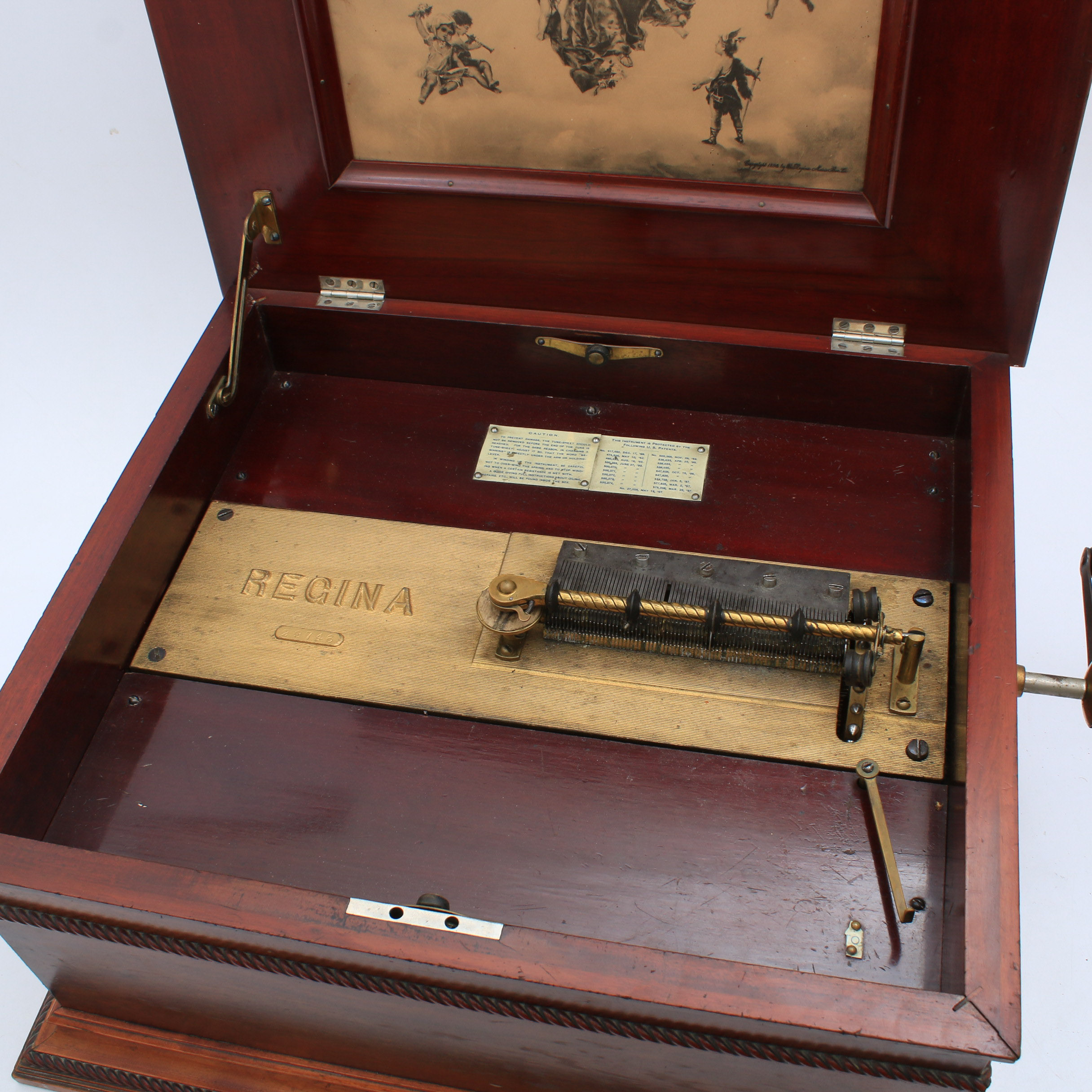 Regina Hand-Crank Organ, Circa 1897