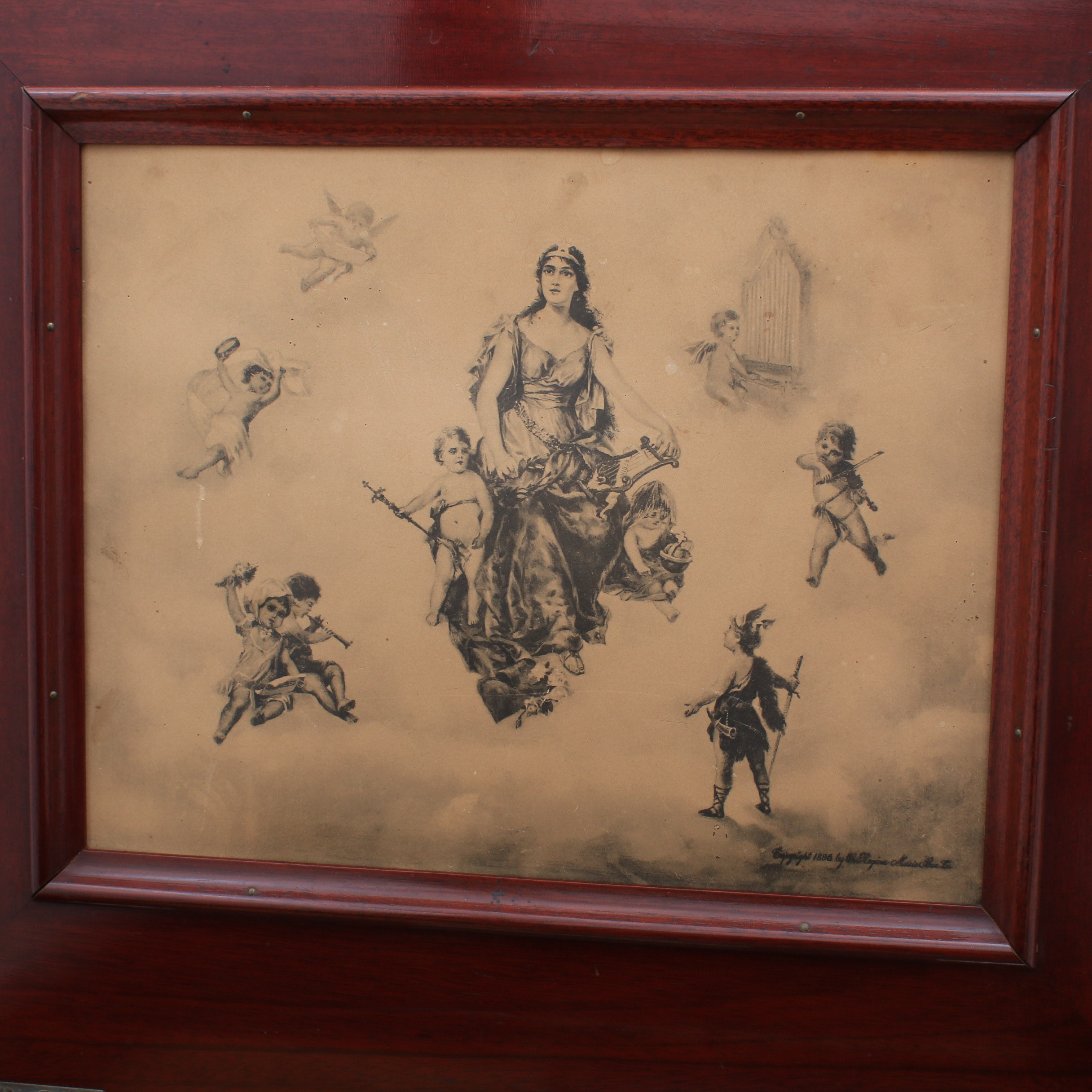 Regina Hand-Crank Organ, Circa 1897