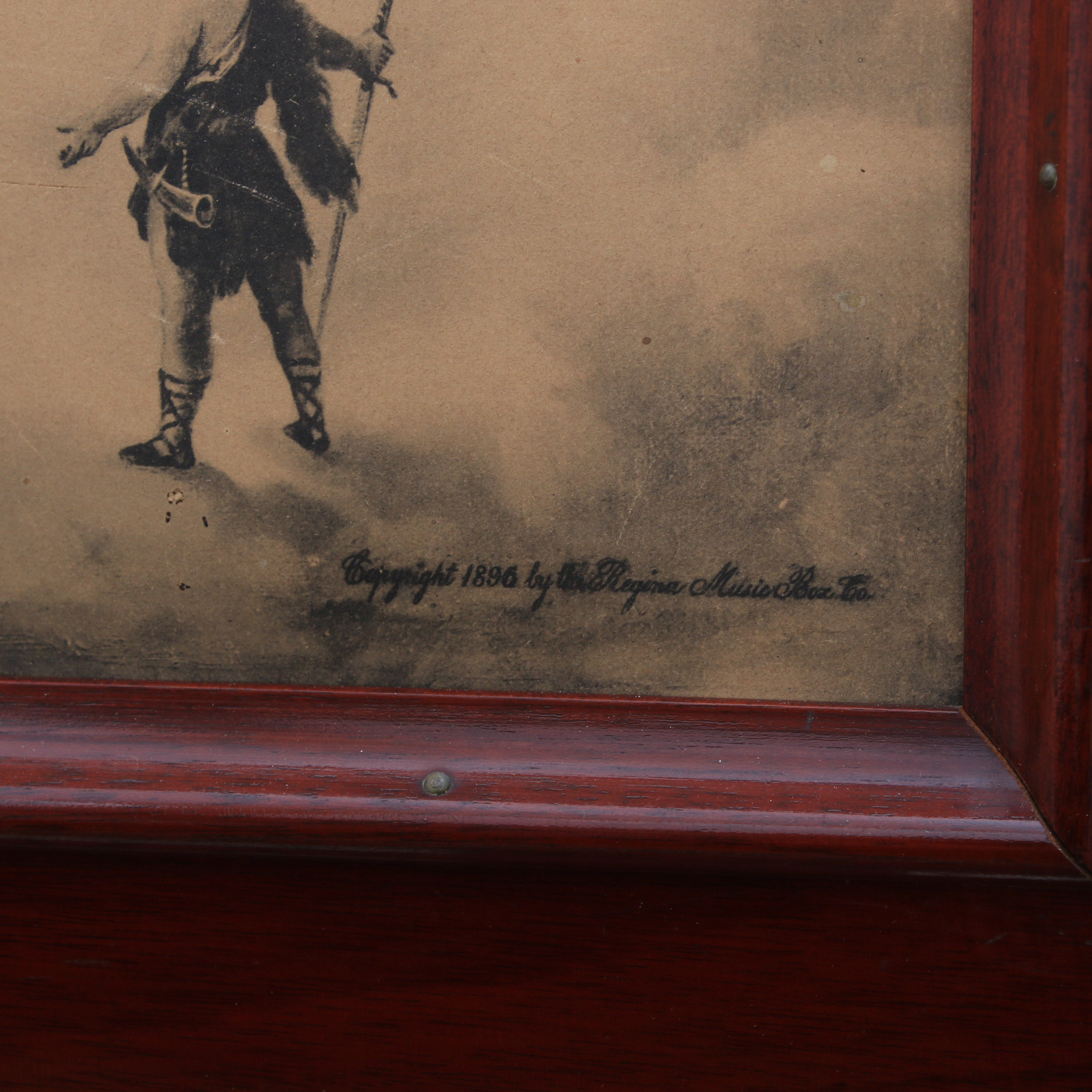 Regina Hand-Crank Organ, Circa 1897