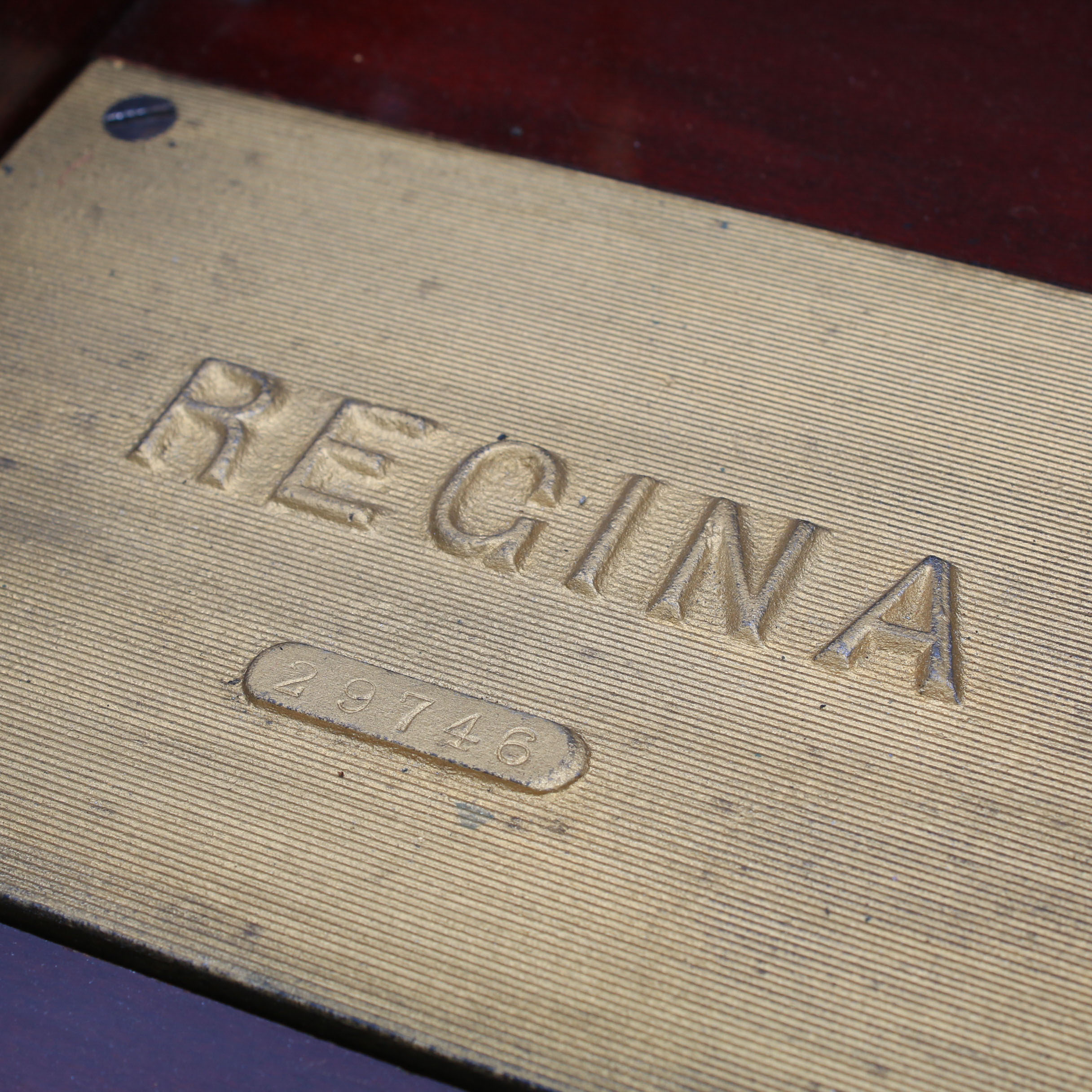 Regina Hand-Crank Organ, Circa 1897