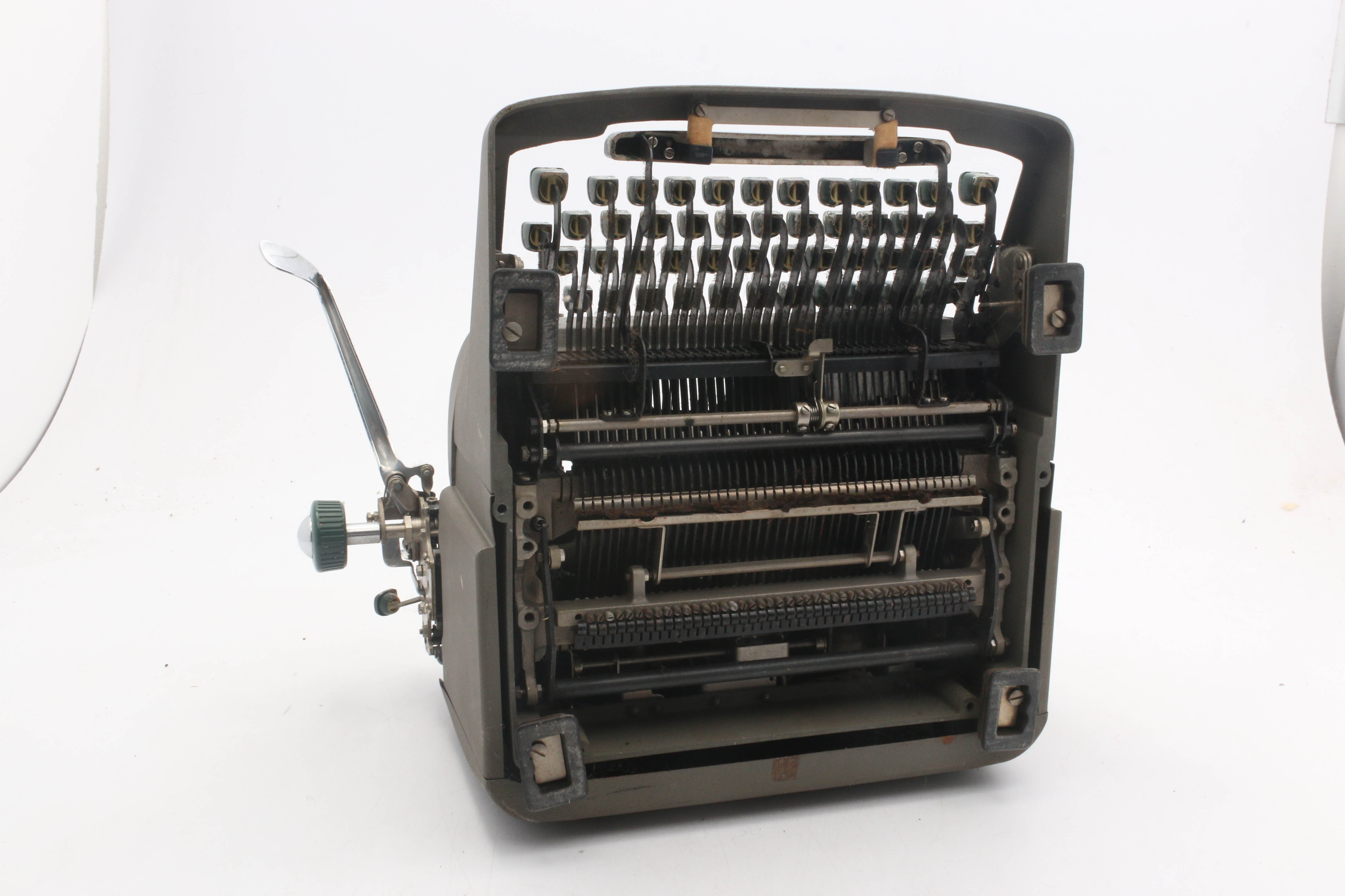 R.C. Allen Vis-O-Matic Typewriter, Mid Century