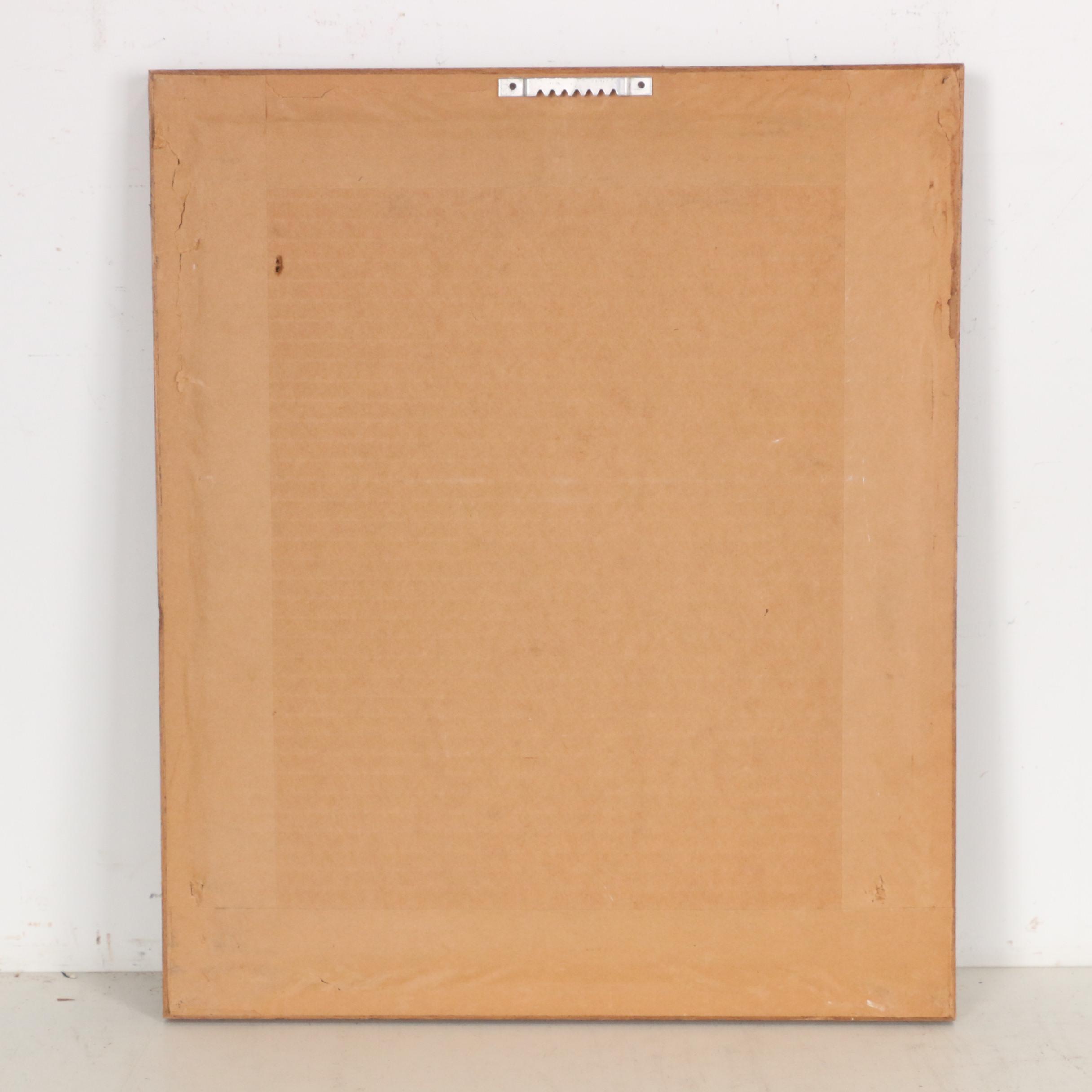 George Endicott Hand-Colored Lithograph "Bidens Beckii", 1843