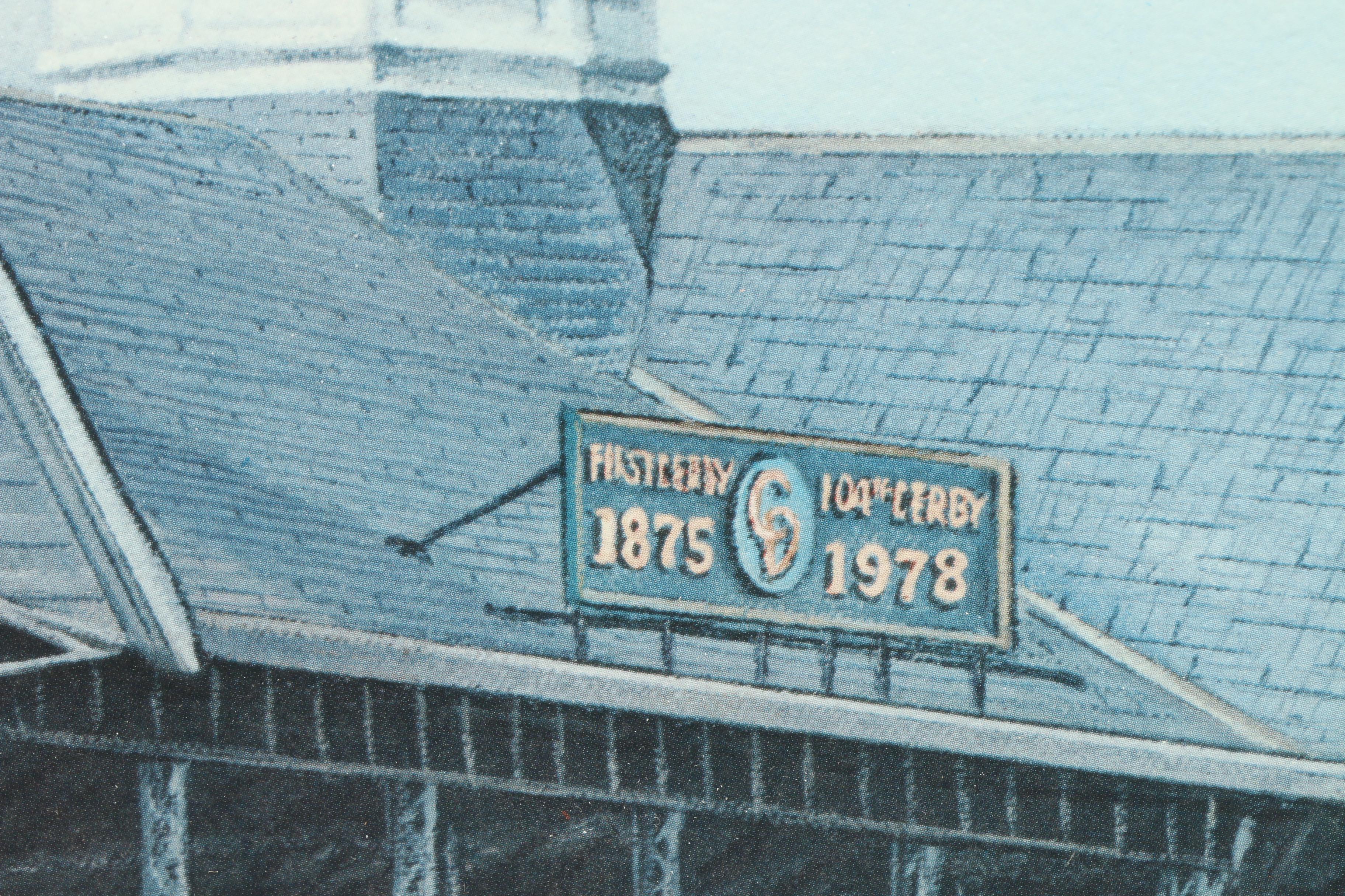 Charles Vittitow Offset Lithograph "The Kentucky Derby"