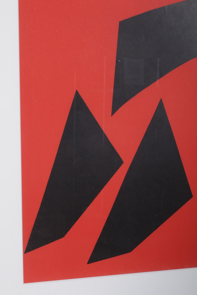 Alexander Calder Double-Page Lithograph for "Derrière le Miroir"