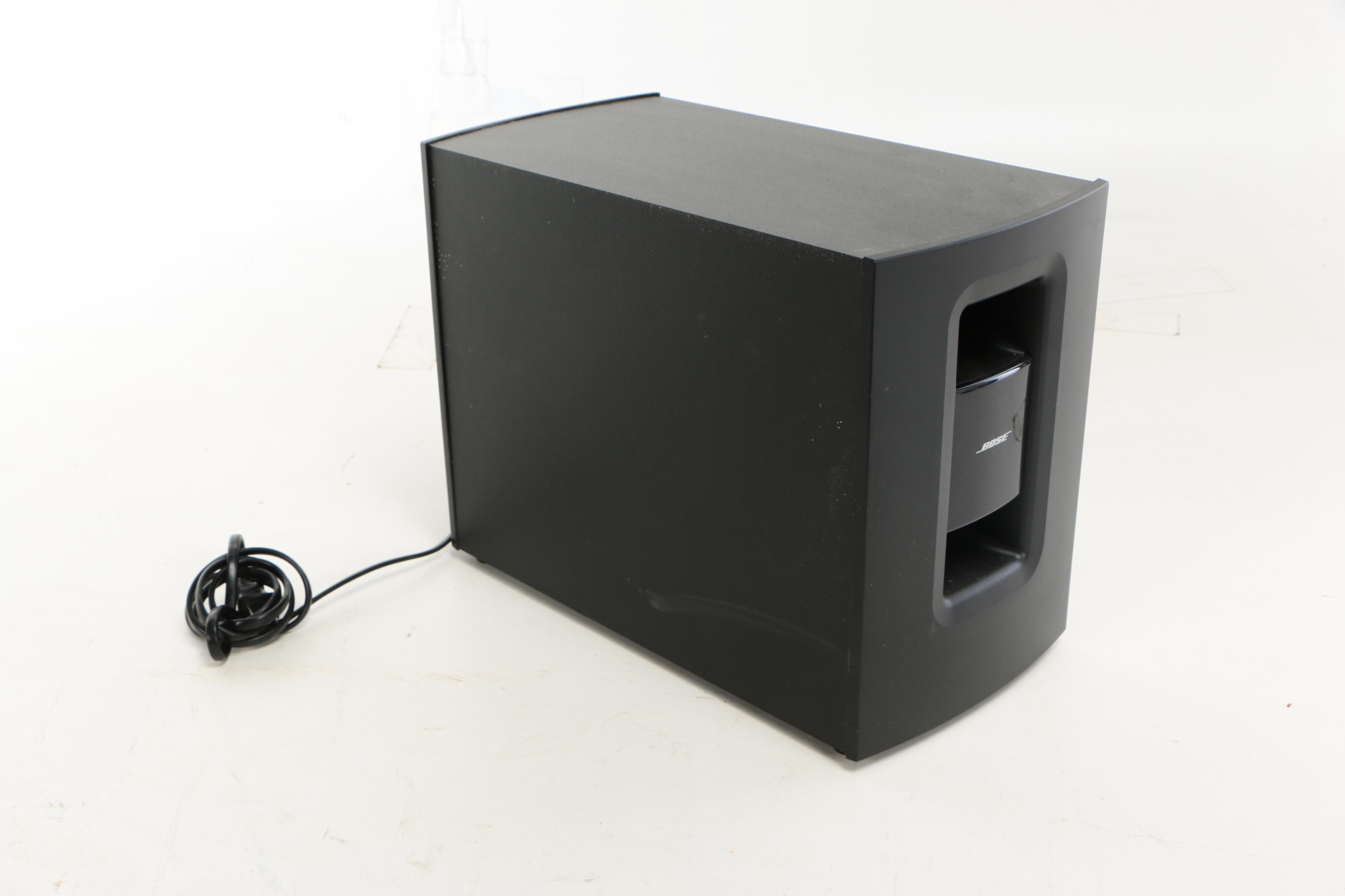 Bose CineMate 1 SR Digital Home Theater Subwoofers and Sound Bars