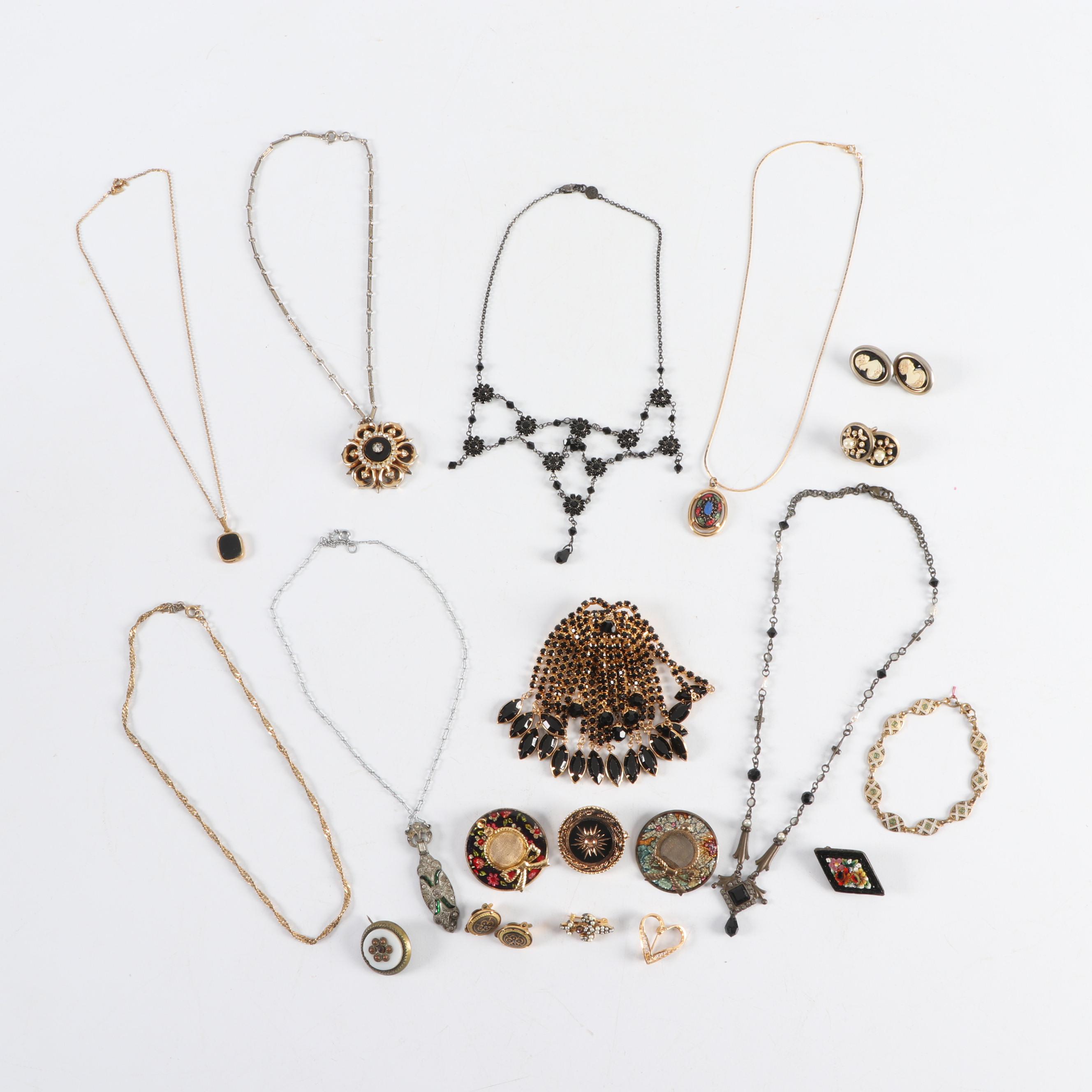 Christian Dior, Coro, and More Vintage Costume Jewelry