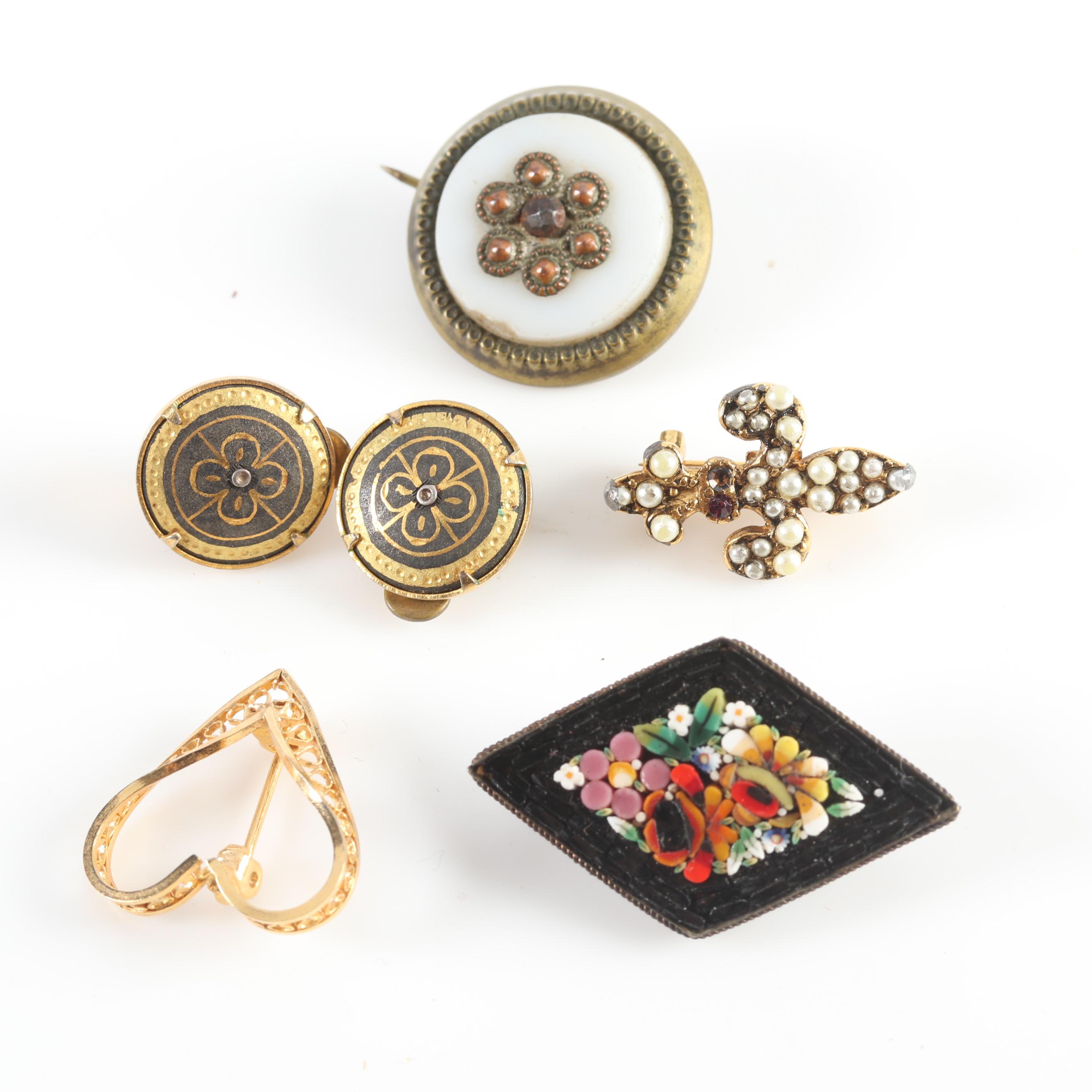 Christian Dior, Coro, and More Vintage Costume Jewelry