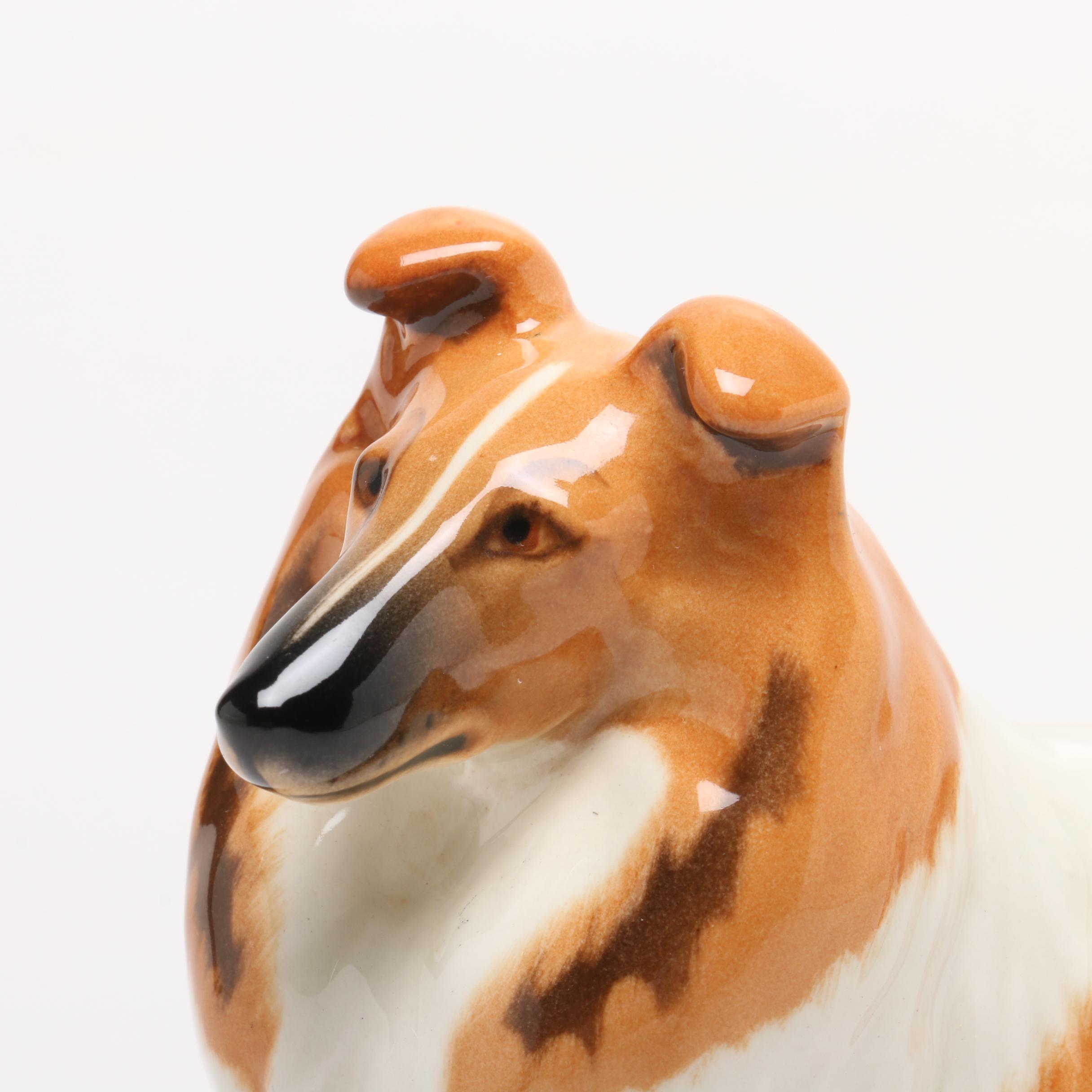 Beswick England Porcelain "Lochinvar of Lady Park" Collie Champion Figurine